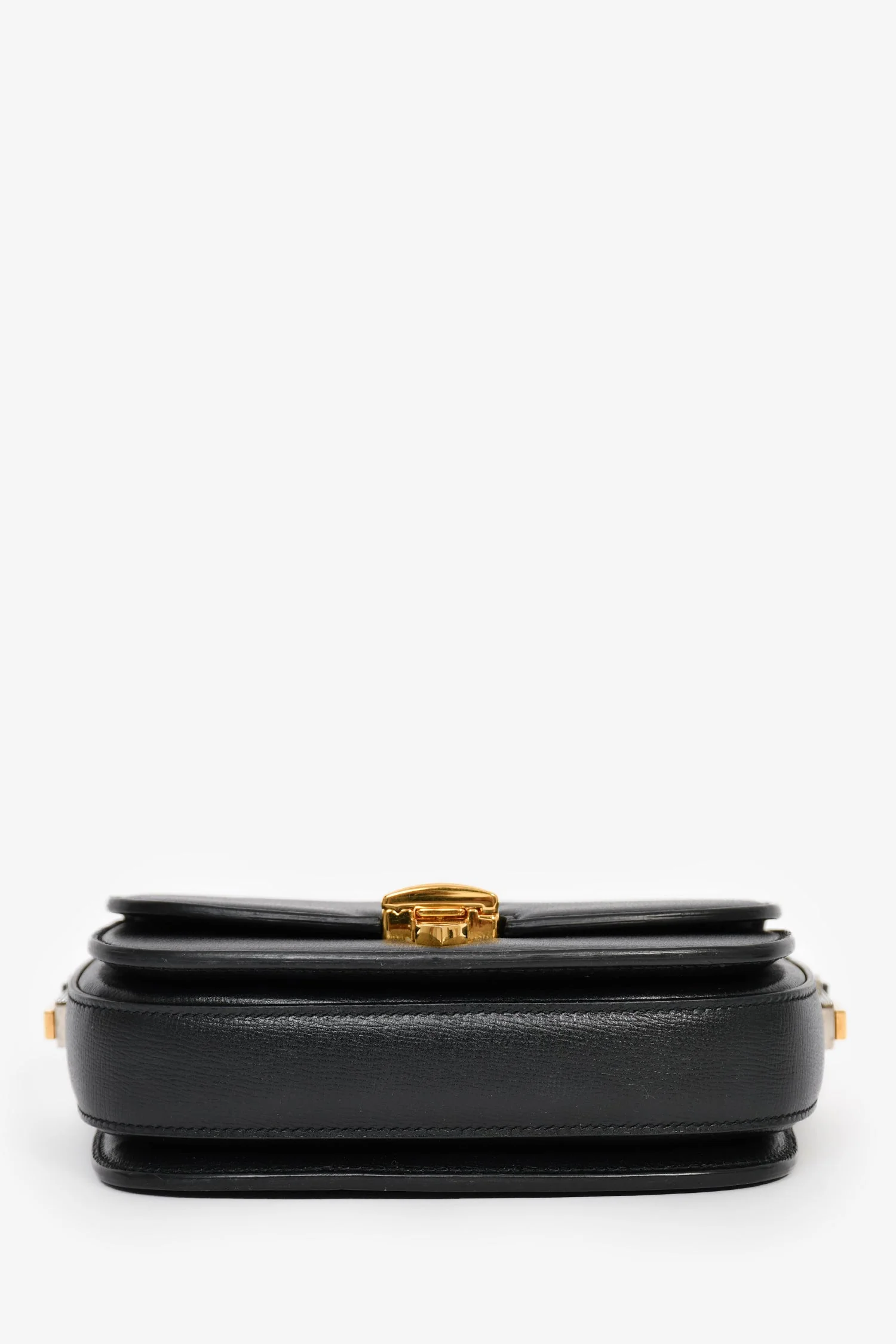 Gucci Black Leather Sylvie 1969 Mini Shoulder Bag - Image 5