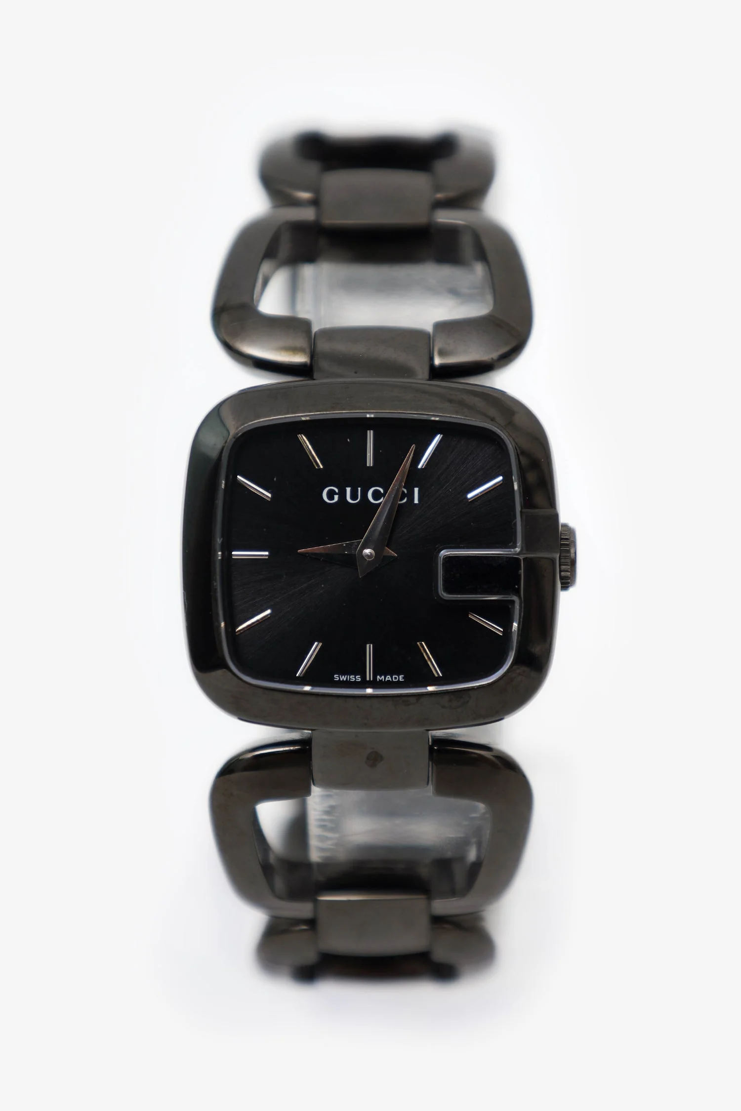 Gucci Black PVD Coated Stainless Steel G Series 125.4 Women's Watch 33 mm - Image 2