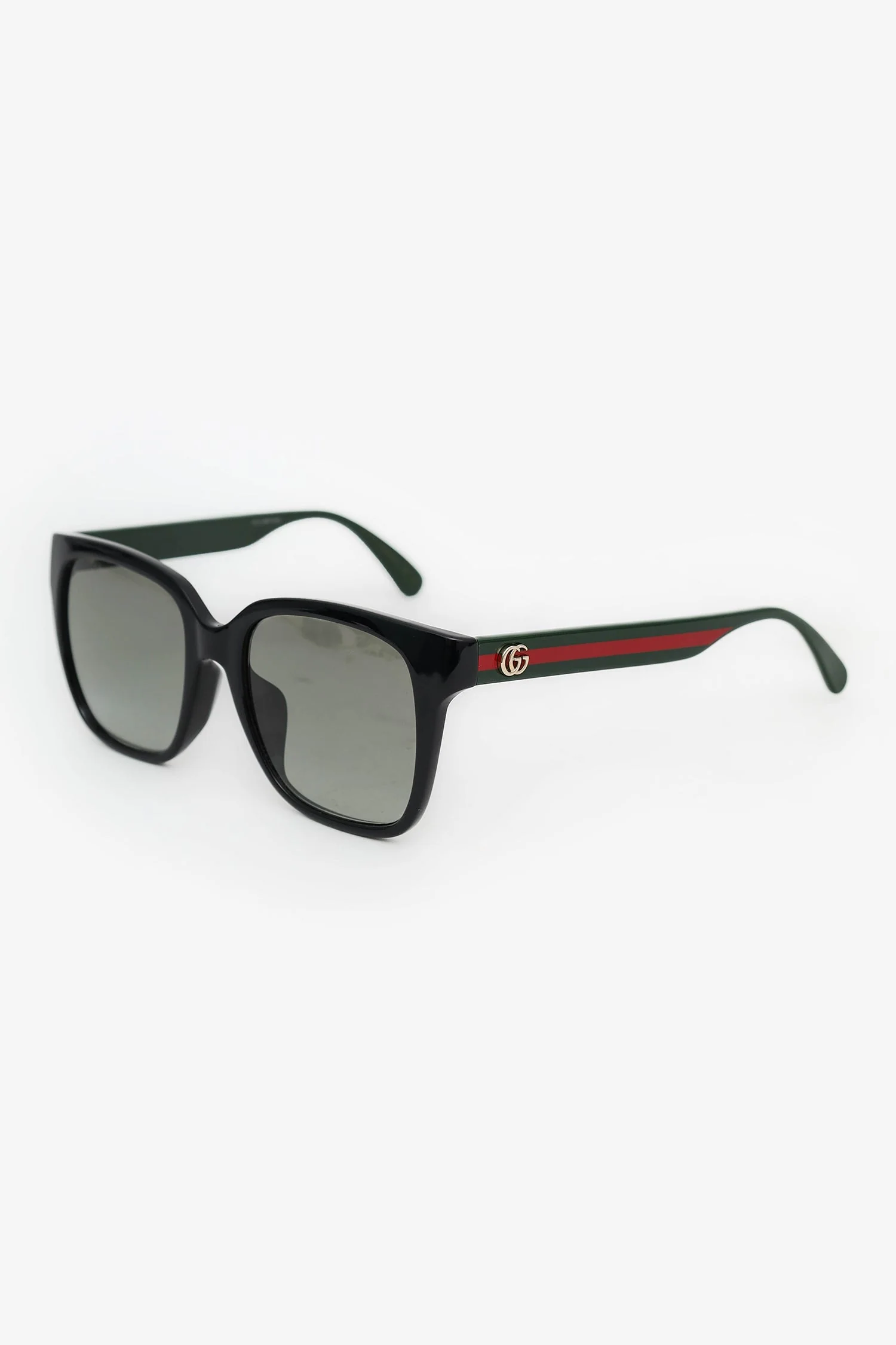 Gucci Black/Web Frame GG Sunglasses - Image 2