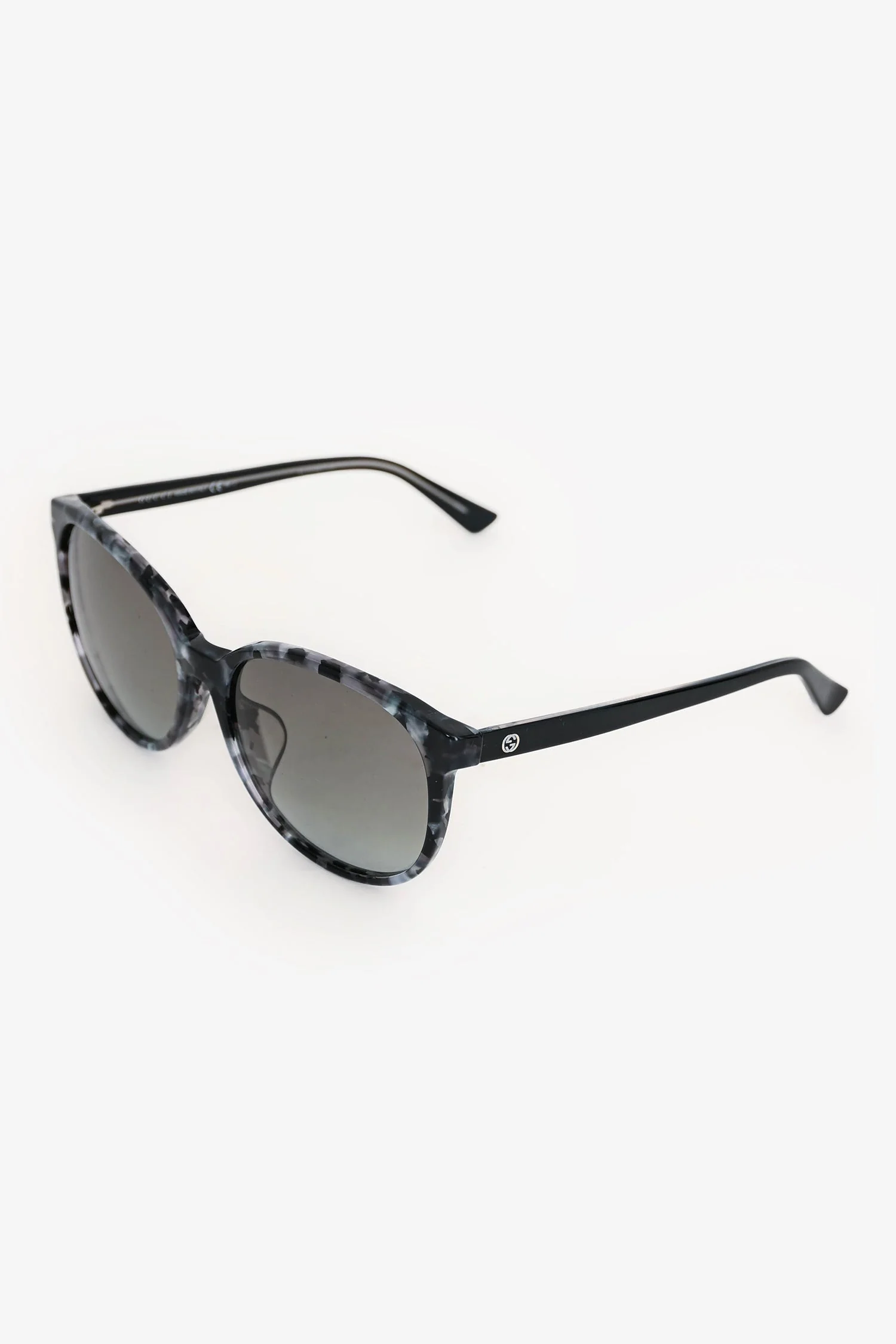 Gucci Blue/Black Tortoise Shell Sunglasses - Image 2