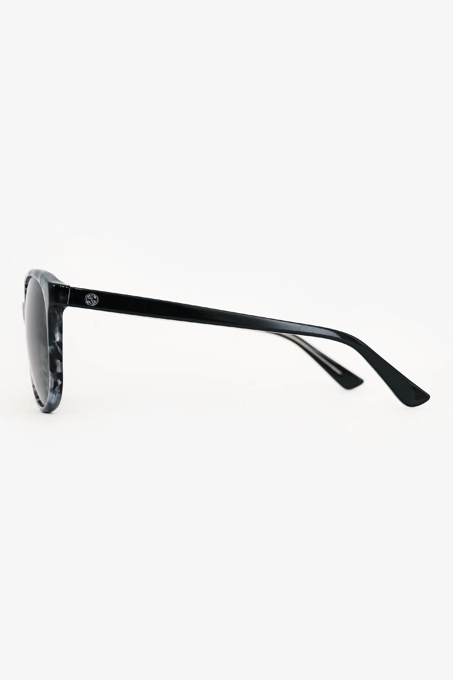 Gucci Blue/Black Tortoise Shell Sunglasses - Image 3