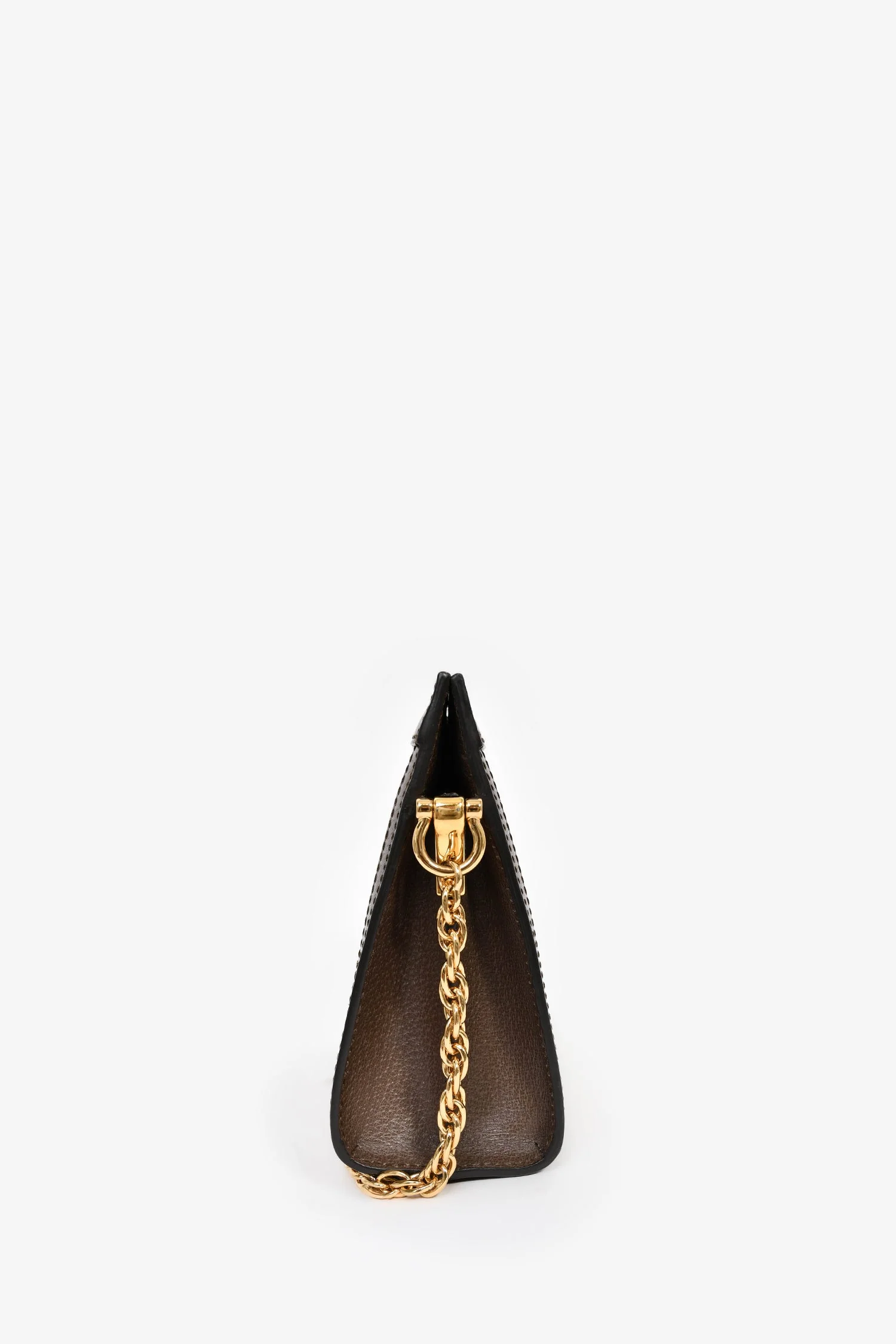 Gucci Brown Canvas/Leather GG Monogram Web 'Ophidia' Medium Crossbody - Image 3