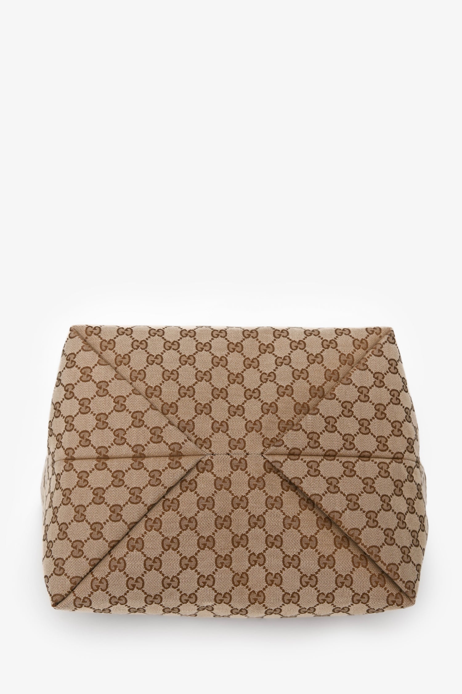Gucci Brown GG Canvas Web Medium 'Totissima' Tote Bag with Pouch - Image 5