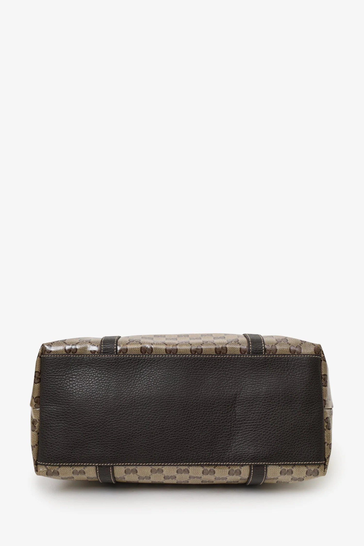 Gucci Brown GG Crystal Dome Bag - Image 5
