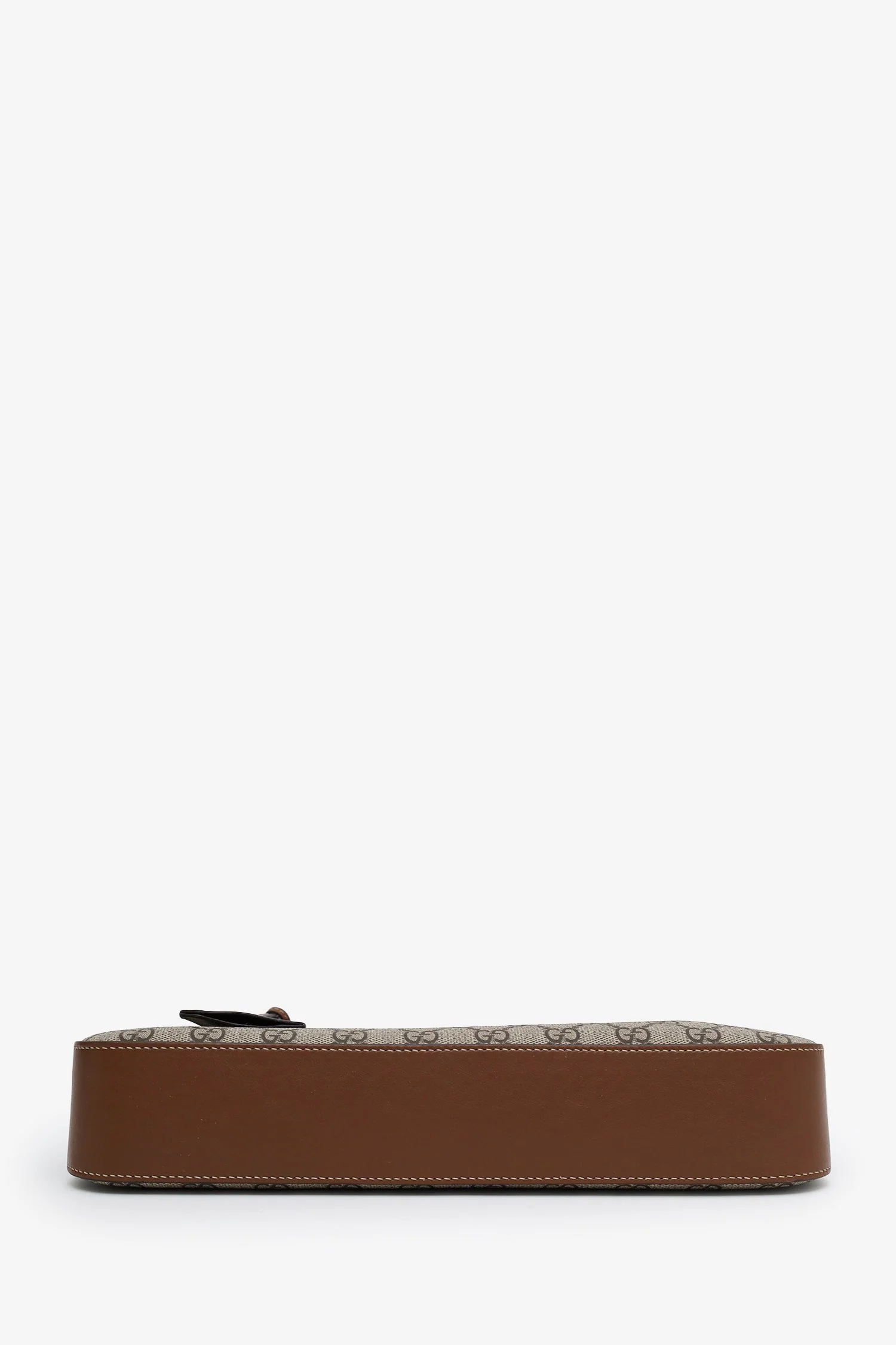 Gucci Brown GG Supreme Leather Padlock GG Medium Shoulder Bag - Image 5
