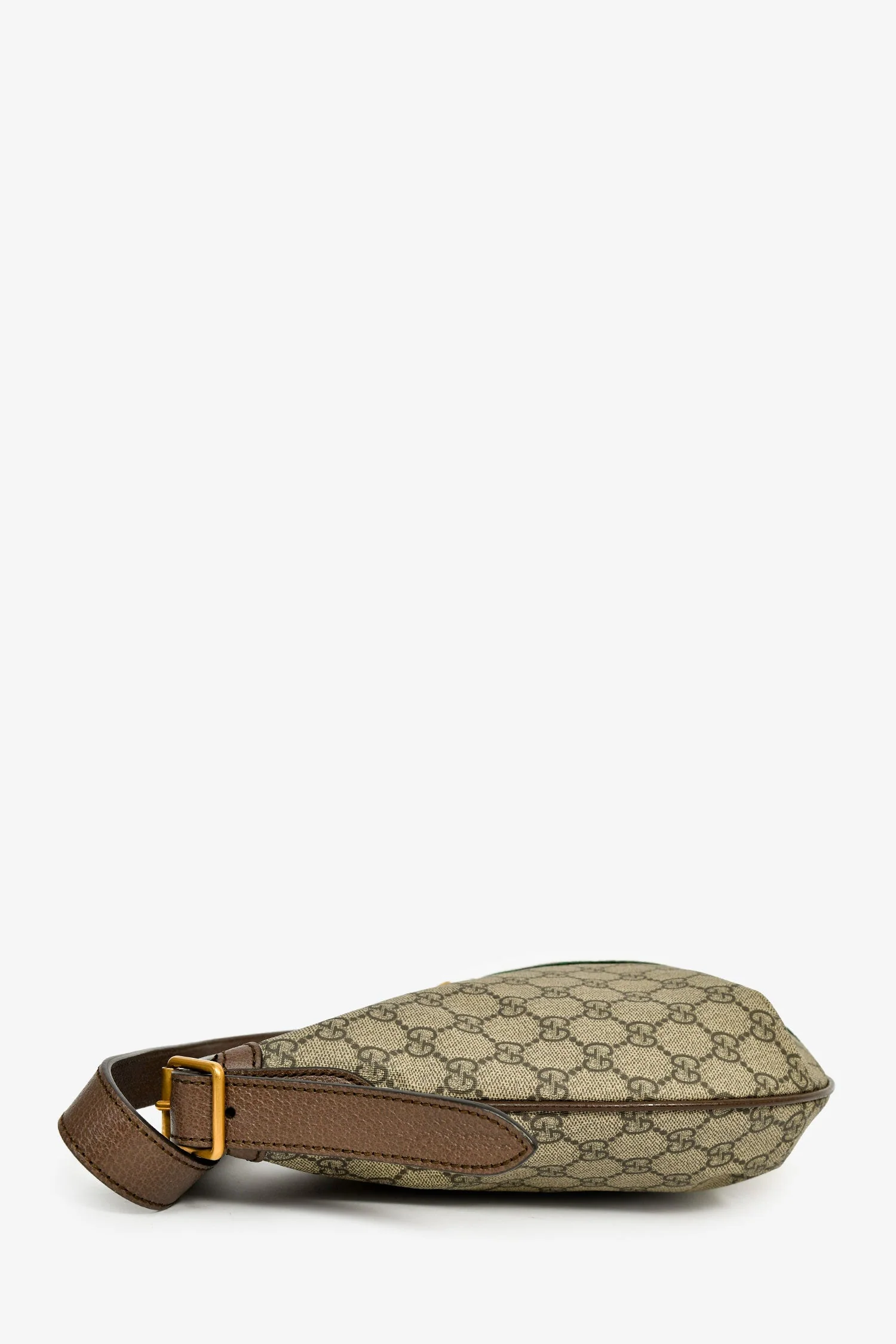 Gucci Brown GG Supreme Ophidia Hobo Crossbody Bag - Image 4