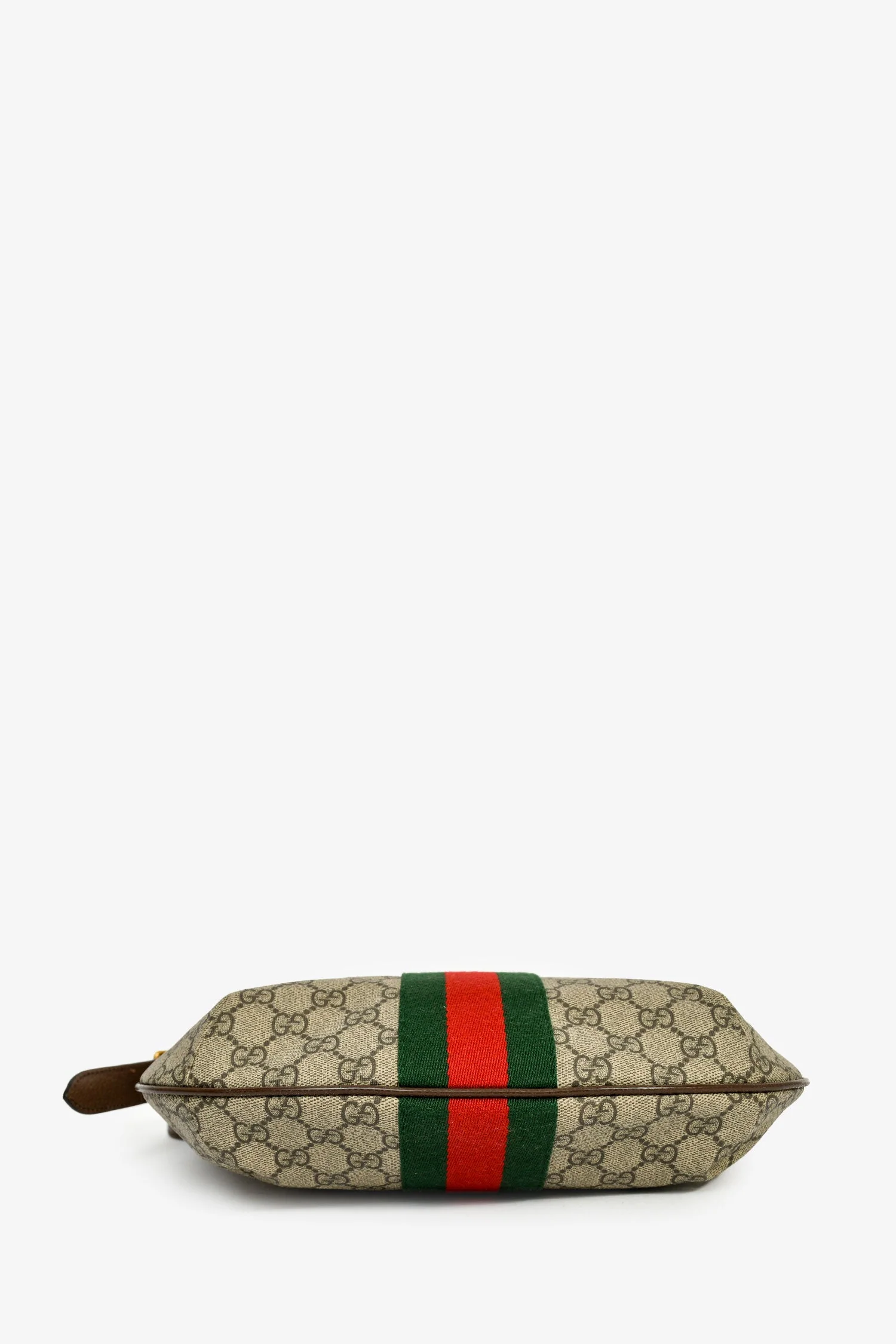 Gucci Brown GG Supreme Ophidia Hobo Crossbody Bag - Image 5