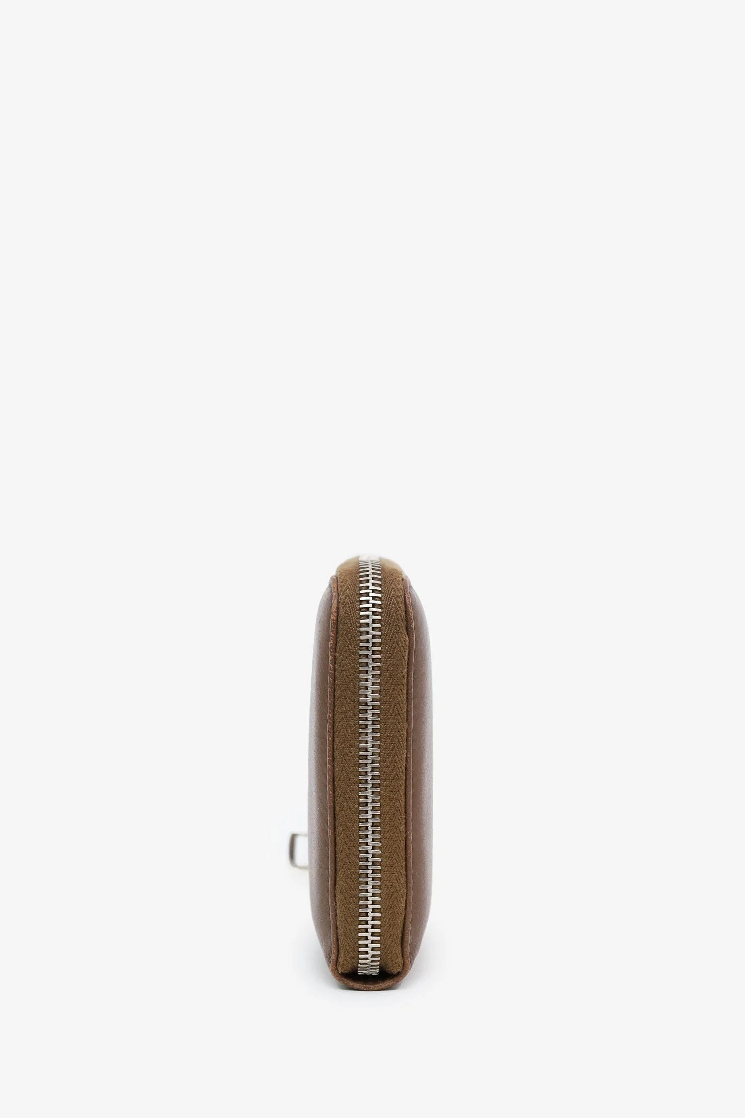 Gucci Brown Leather Interlocking G Soho Zippy Wallet - Image 4
