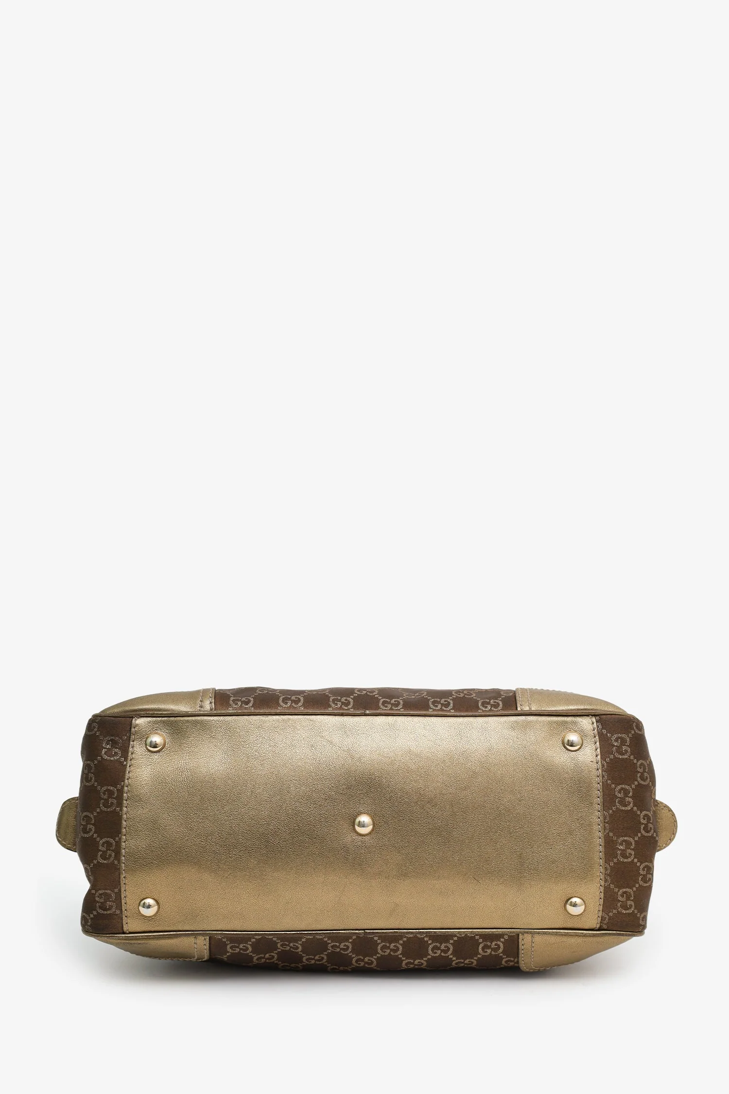 Gucci Brown Small GG Canvas Princy Boston Bag - Image 5