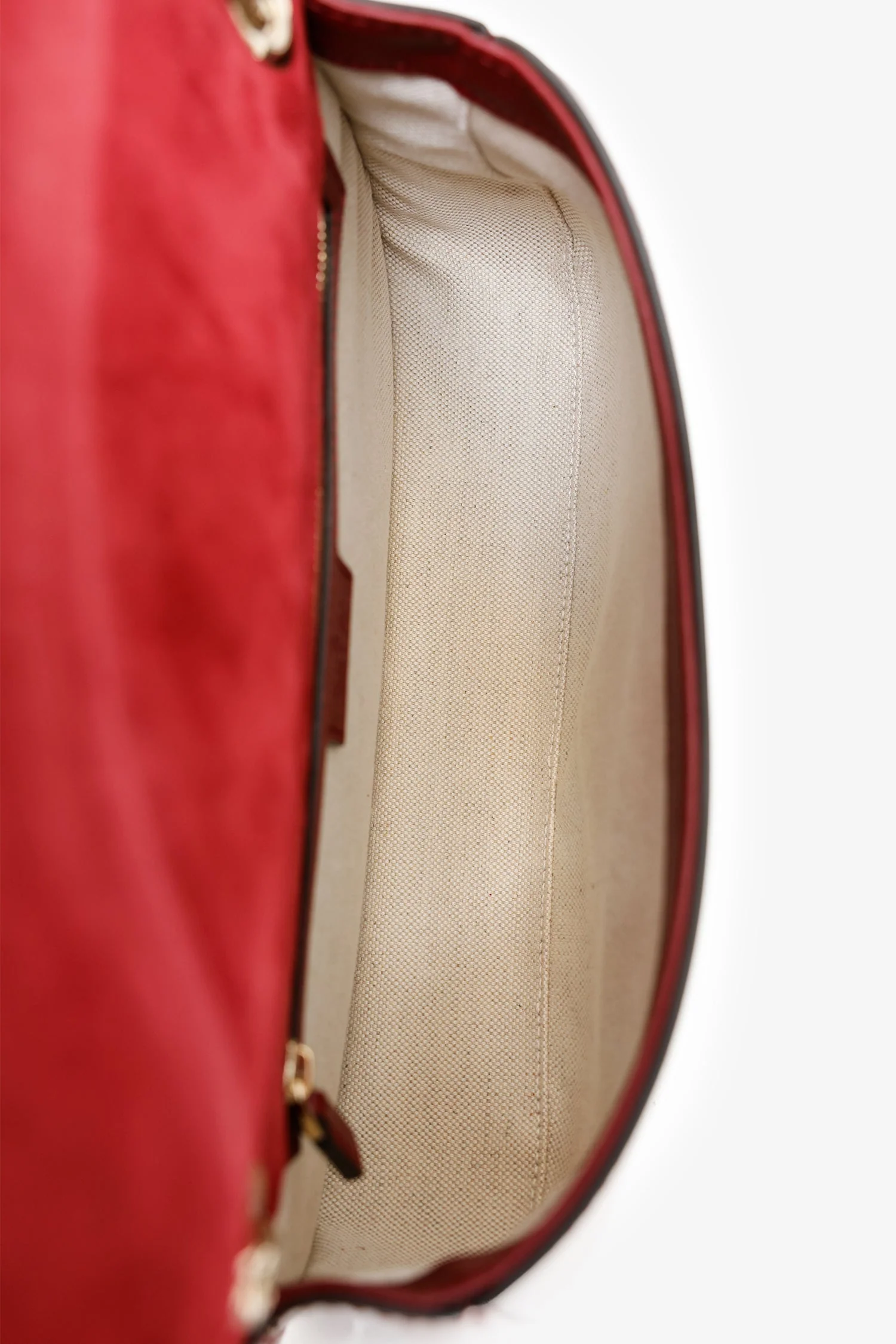 Gucci Burgundy Patent Medium Blondie Chain Bag - Image 8