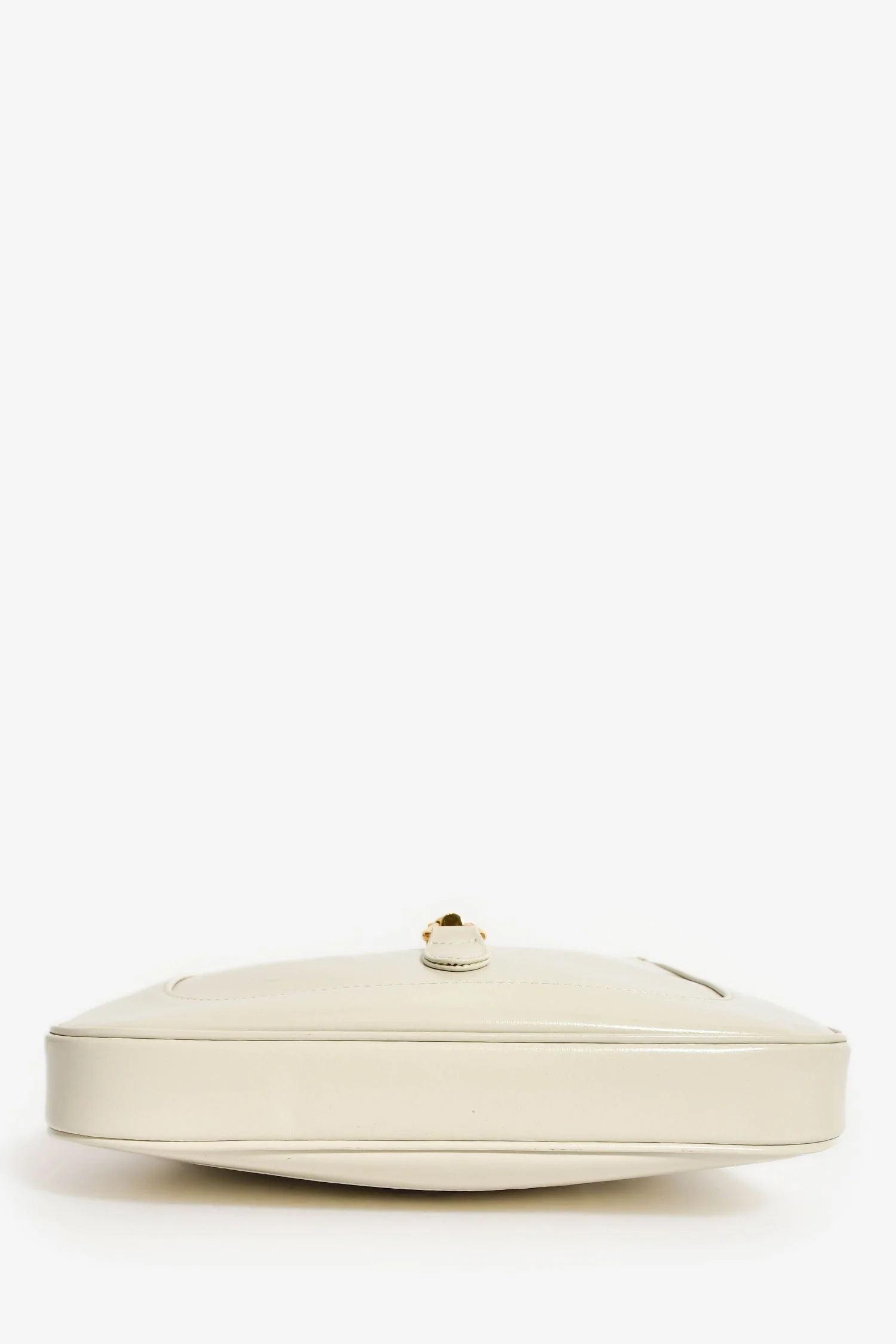 Gucci Cream Smooth Leather Jackie 1961 Small Shoulder Bag with Strap - Image 5