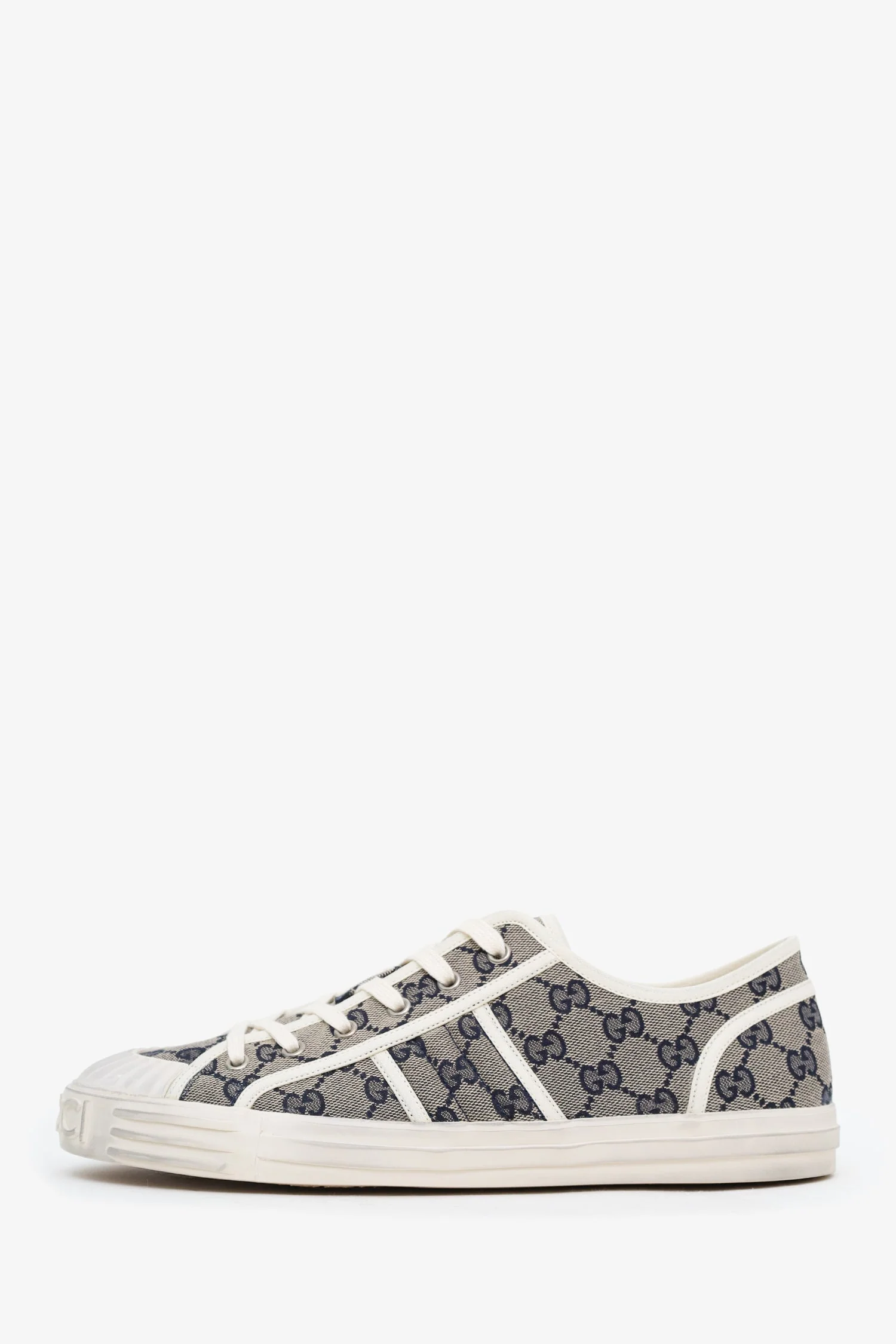 Gucci GG Monogram 'Julio' Low Top Sneakers Size 9.5 Mens - Image 5