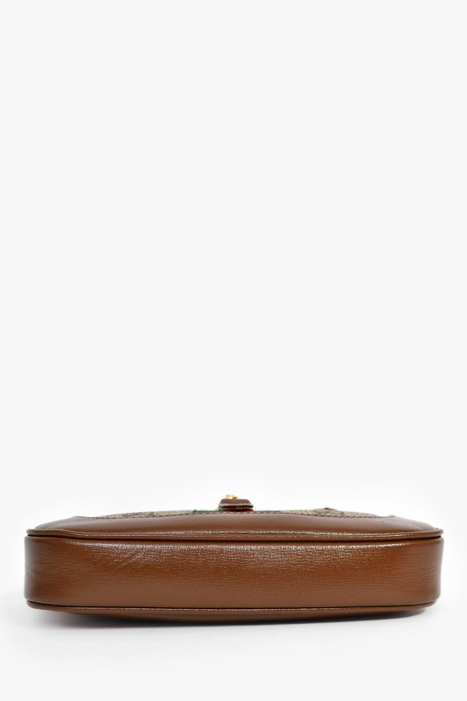 Gucci GG Supreme Canvas/Brown Leather Mini 'Jackie 1961' - Image 5