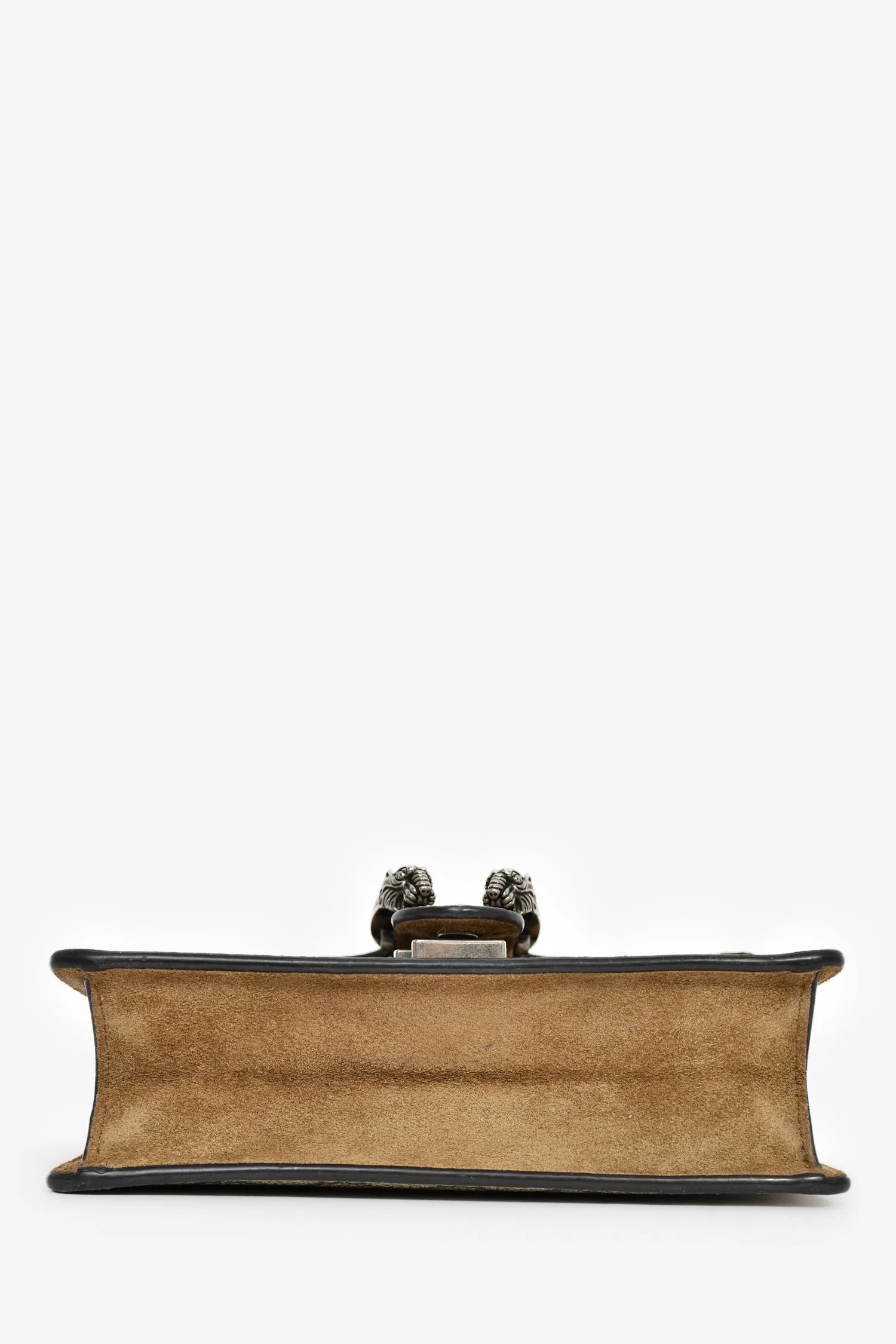 Gucci GG Supreme Monogram Canvas/Suede Mini Dionysus Shoulder Bag - Image 5