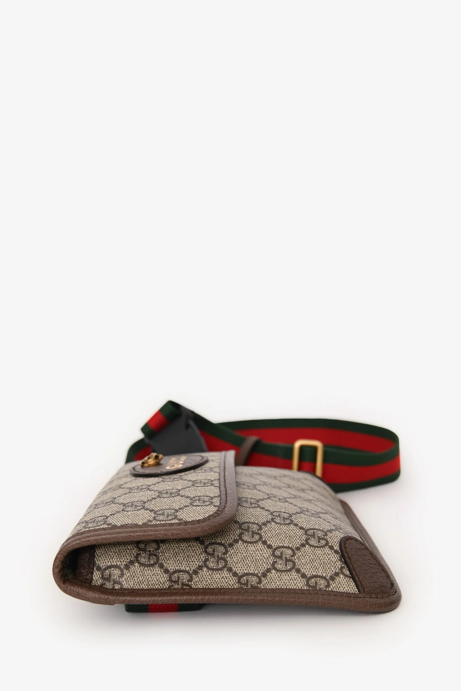 Gucci GG Supreme Neo Vintage Web Belt Bag - Image 4