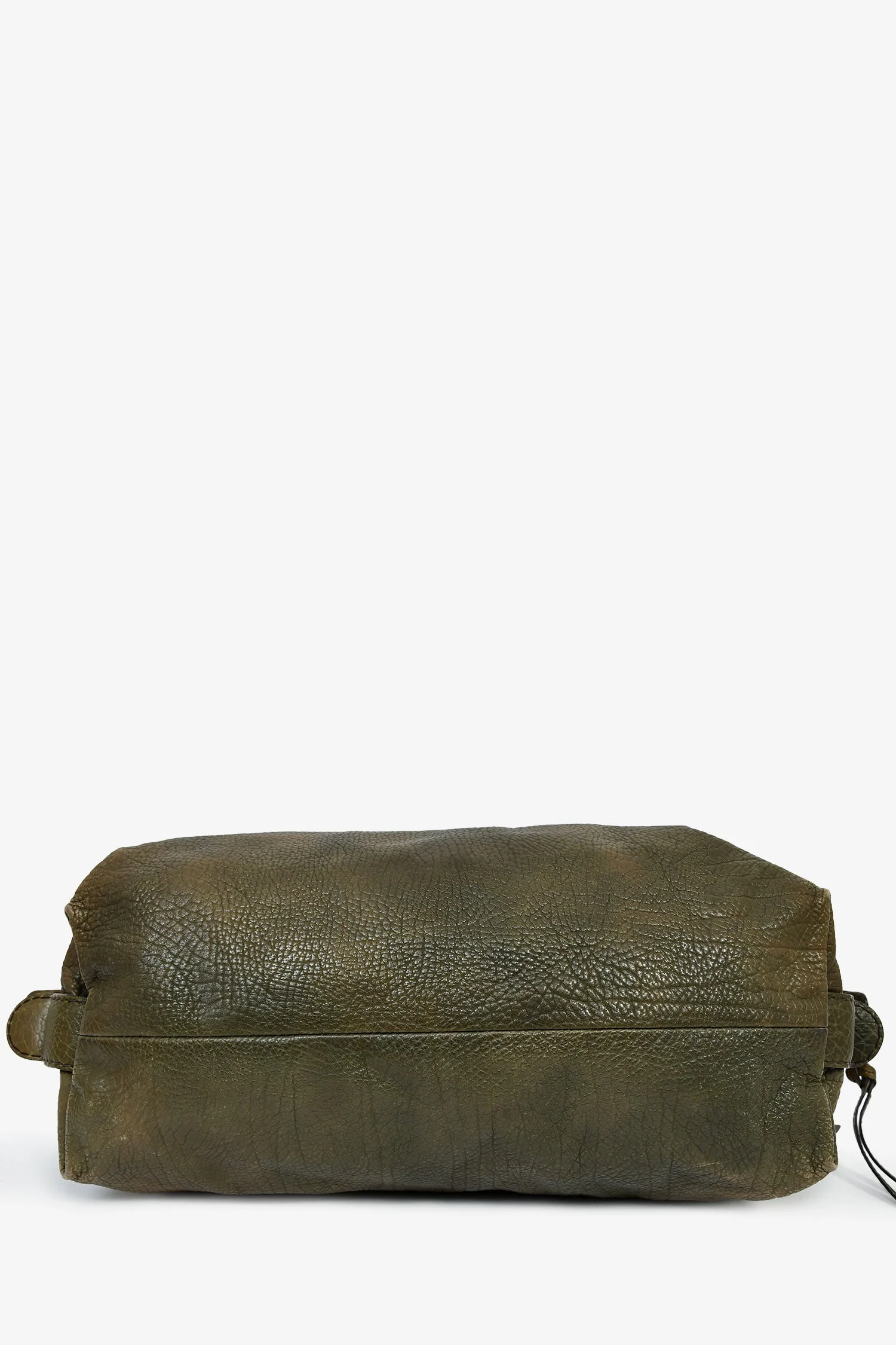 Gucci Green Leather Bamboo Bar Tote Bag - Image 5
