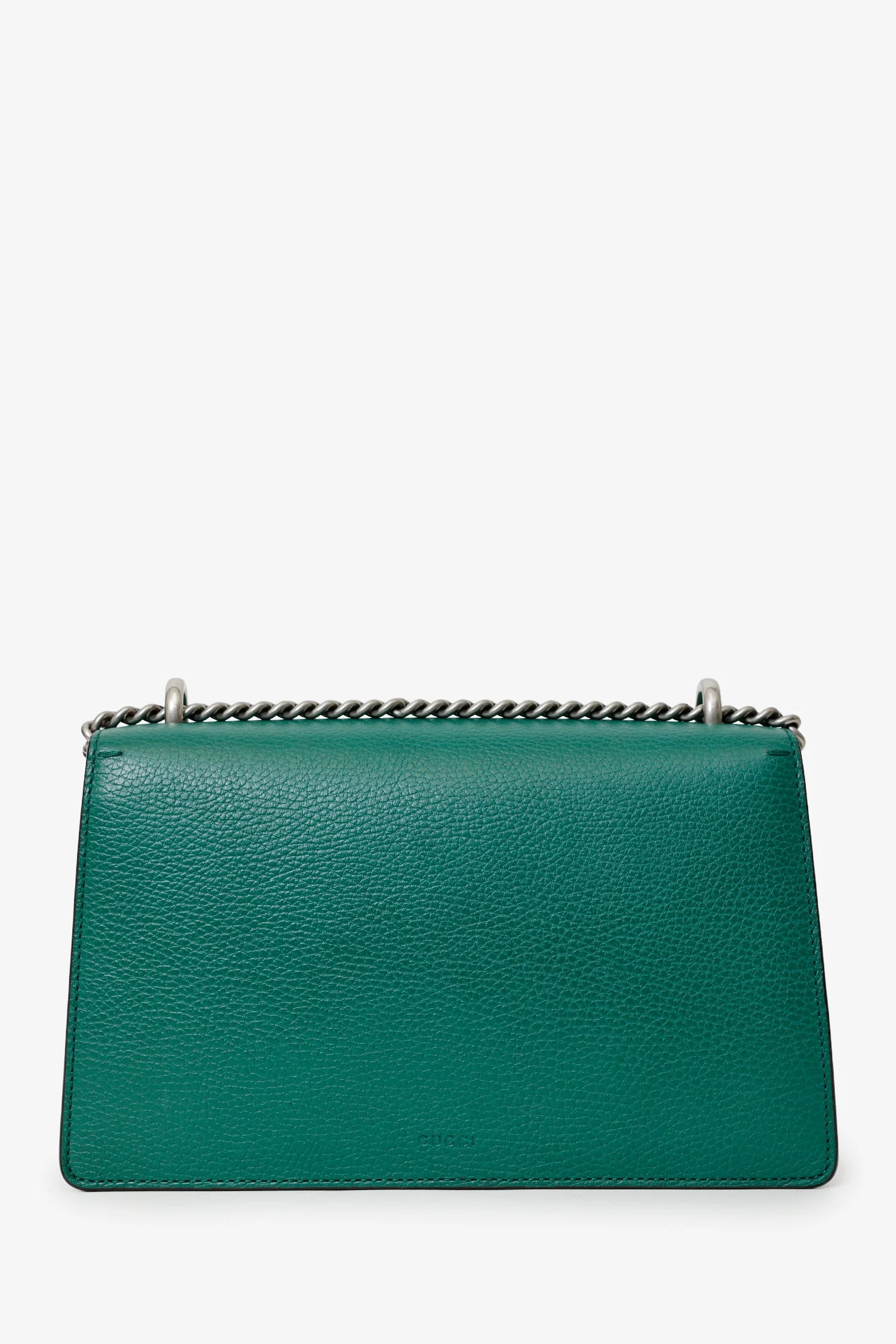 Gucci Green Leather Dionysus Medium Shoulder Bag - Image 2
