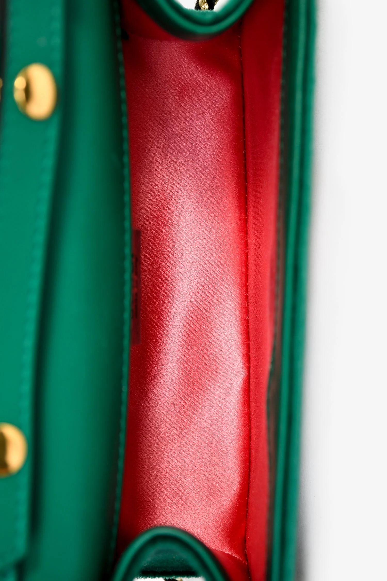 Gucci Green Velvet GG Crystal 'Broadway' Mini Shoulder Bag - Image 6