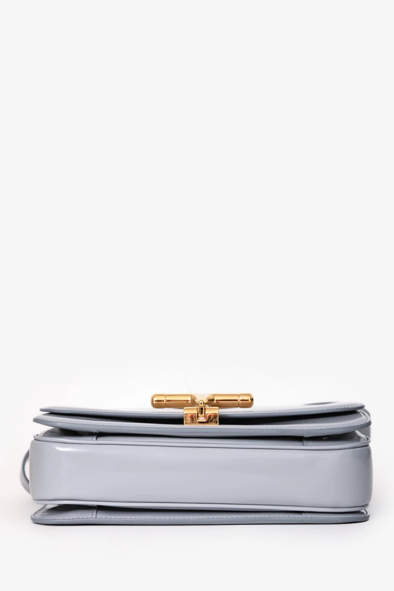Gucci Grey Patent 'Siena' Small Shoulder Bag - Image 5