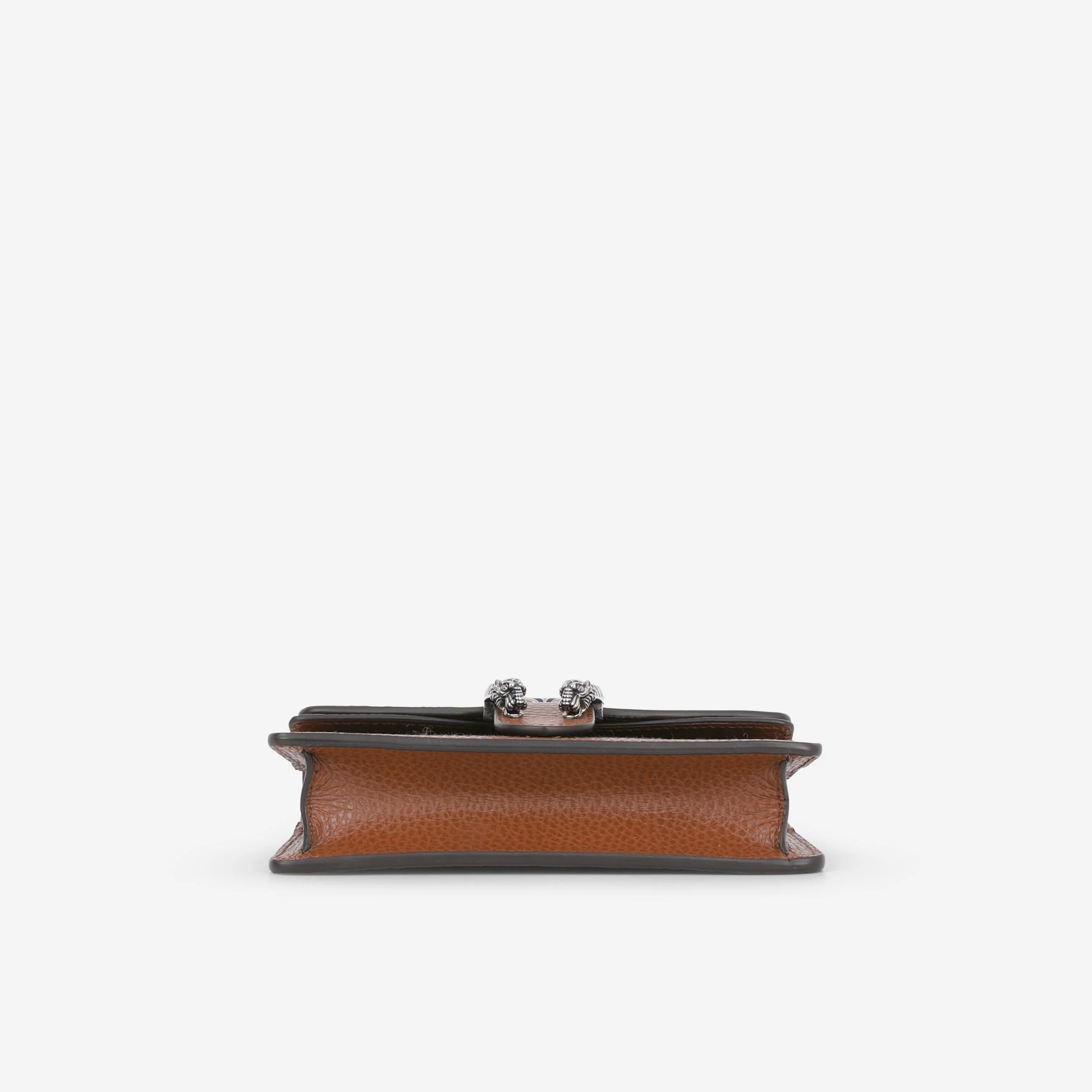 Gucci Super Mini Dionysus - Denim / Tan Calfskin | Silver Hardware - Image 4