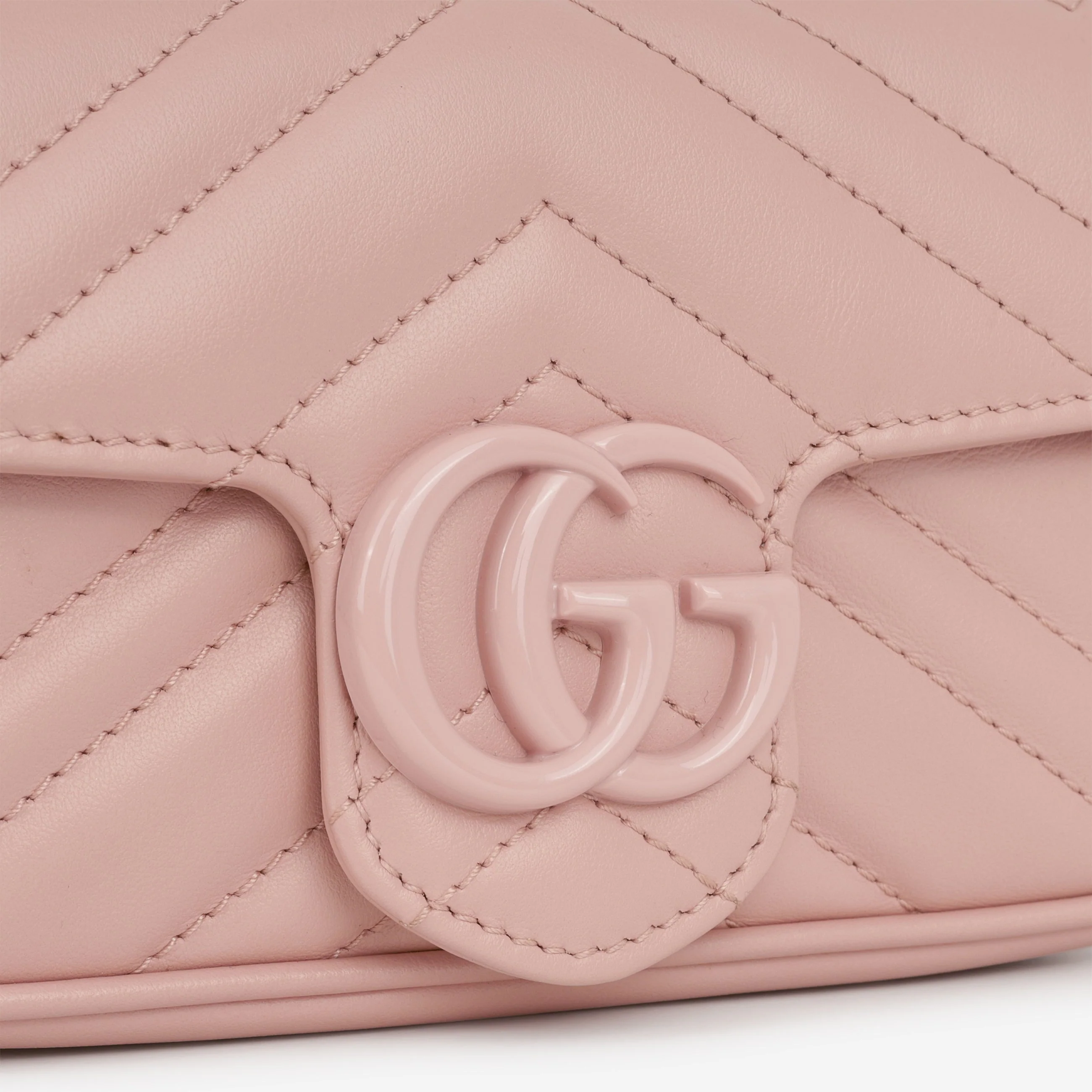 Gucci Super Mini Marmont - So Pink Calfskin | Pink Hardware - Image 6