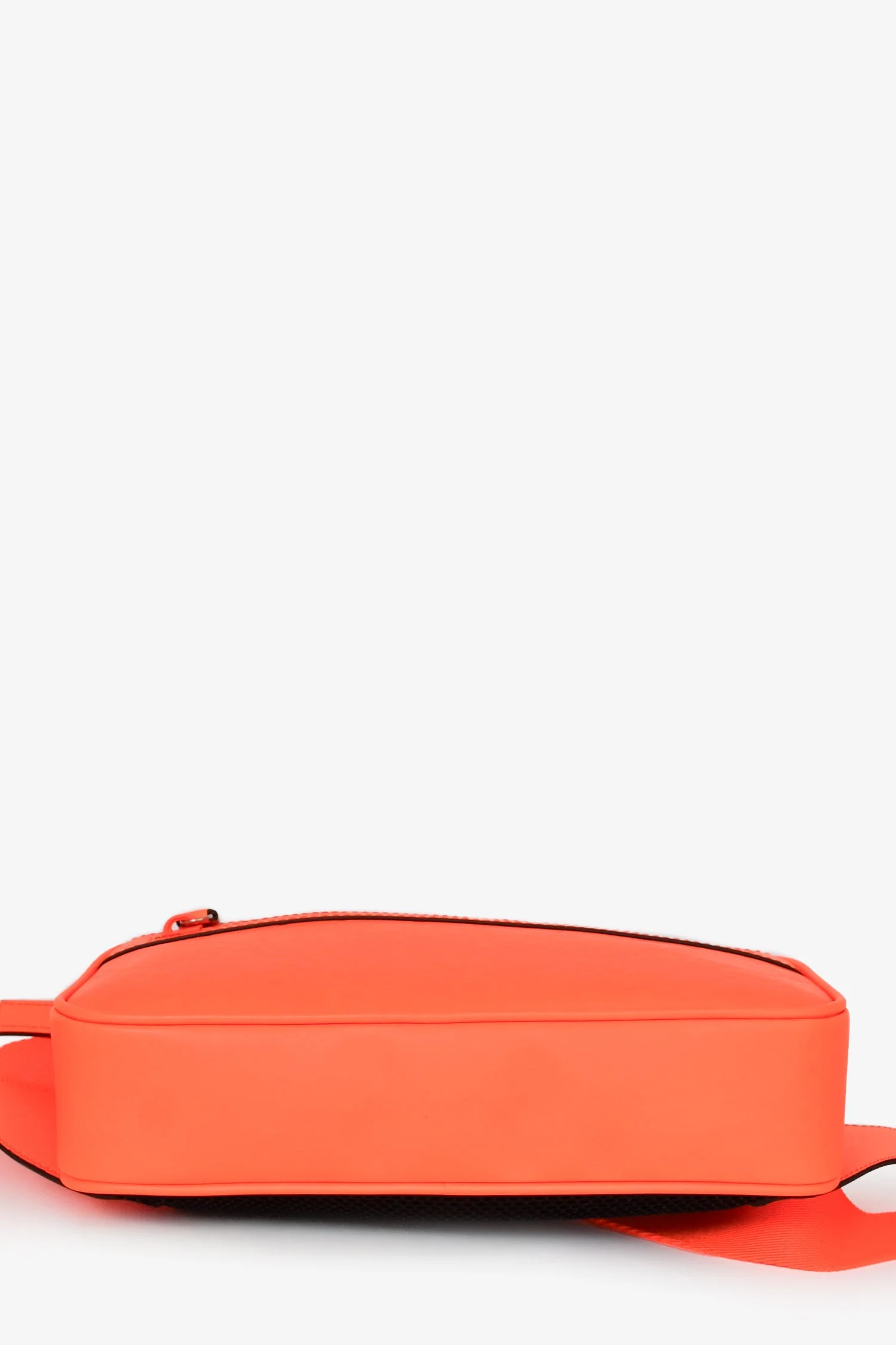 Gucci Neon Orange Leather GG Marmont Belt Bag - Image 5
