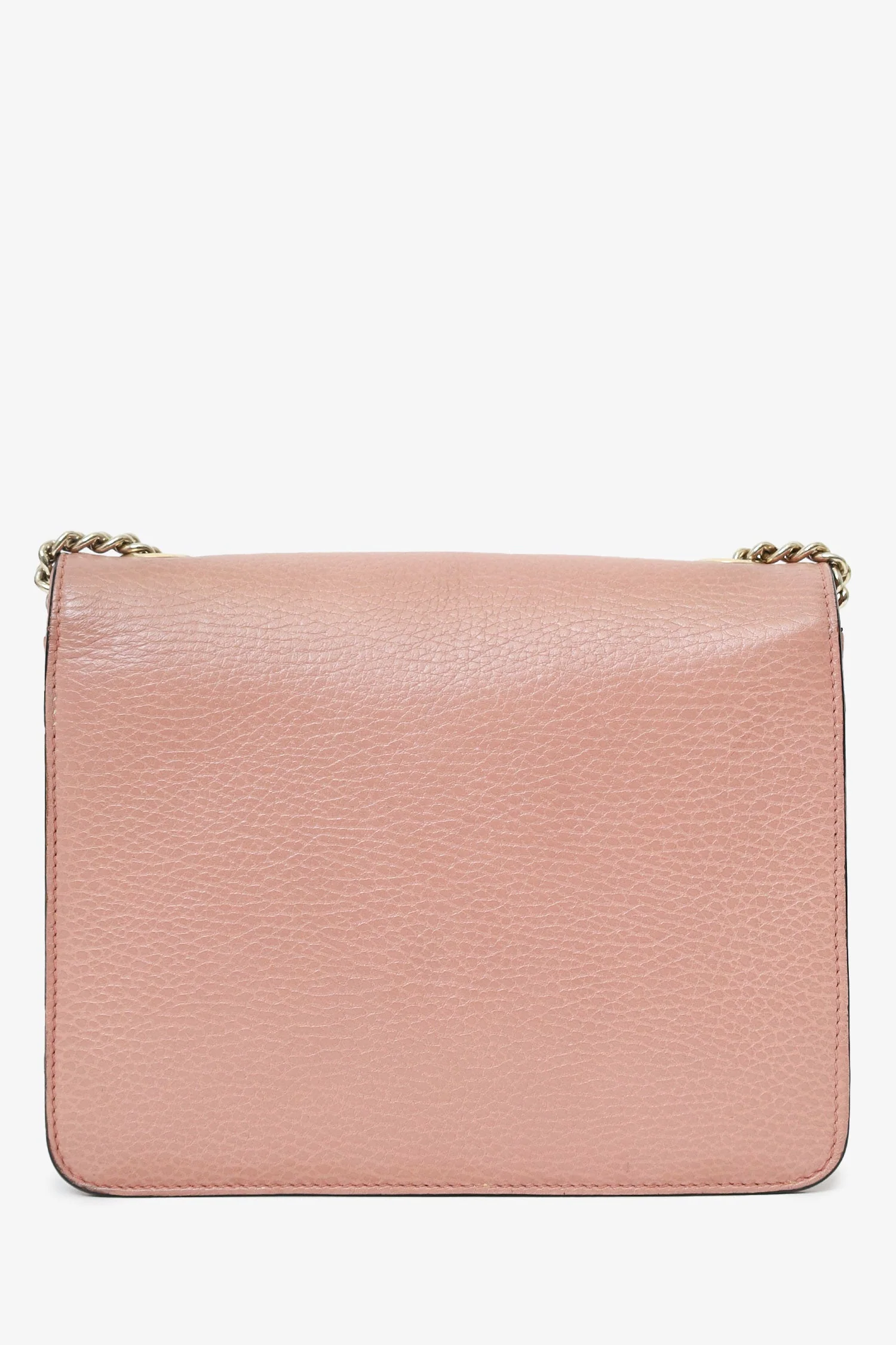 Gucci Pink Leather  Interlocking G Small Dollar Bag - Image 2