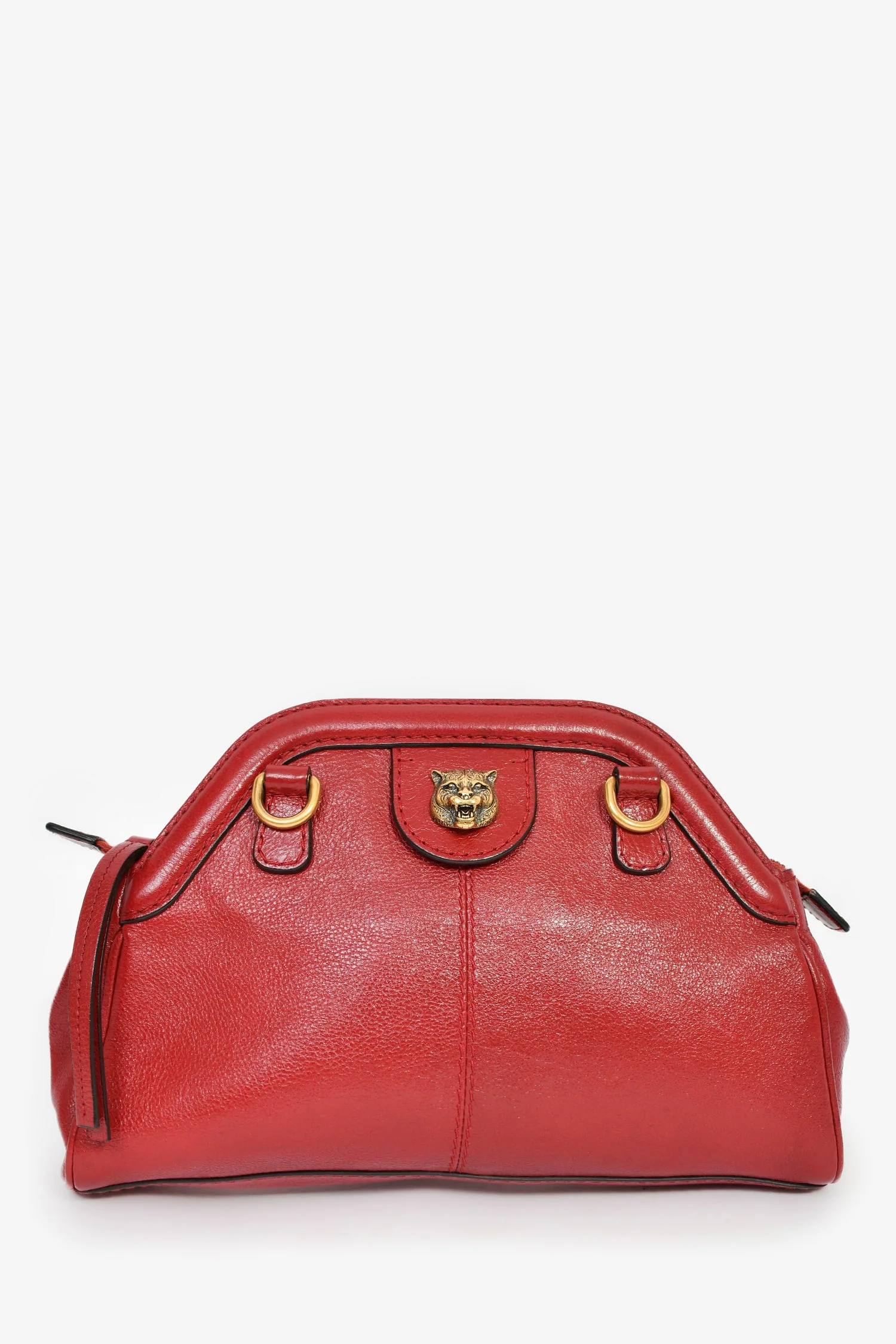 Gucci Red Leather Small Leather Re(belle) Crossbody Bag - Image 2