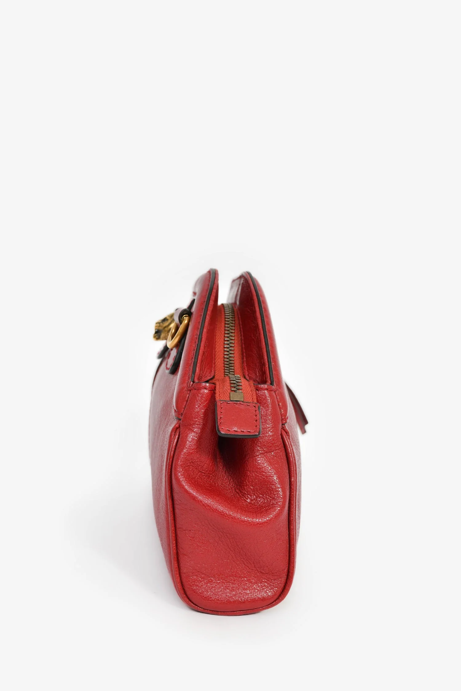 Gucci Red Leather Small Leather Re(belle) Crossbody Bag - Image 4
