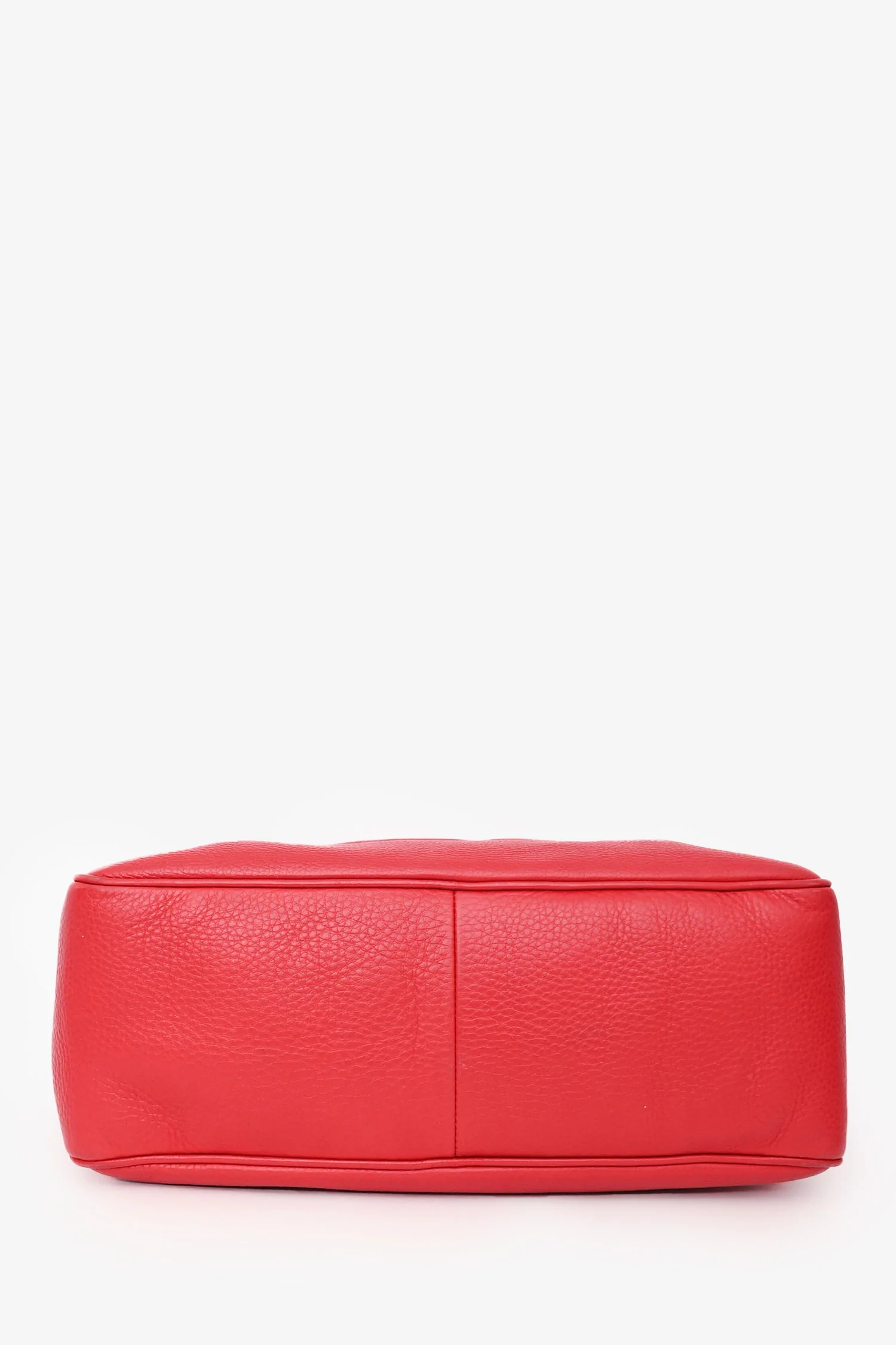 Gucci Red Leather Soho Chain Shoulder Bag - Image 5