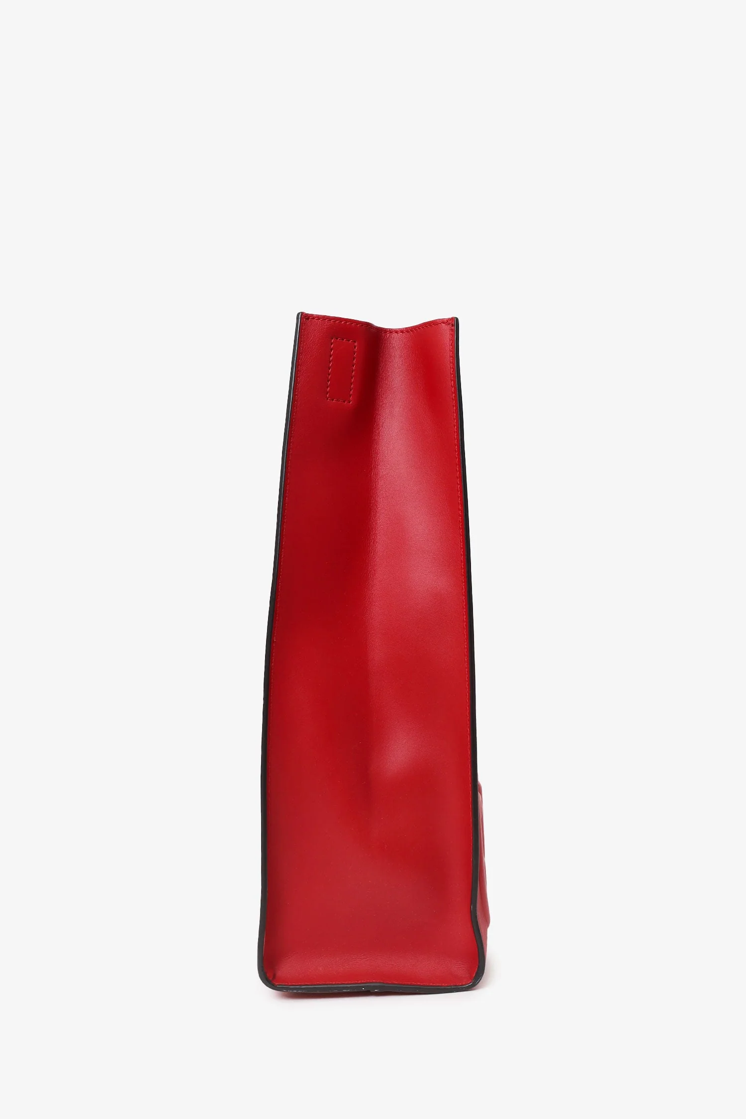 Gucci Red Leather XL Tote Bag with Strap - Image 4