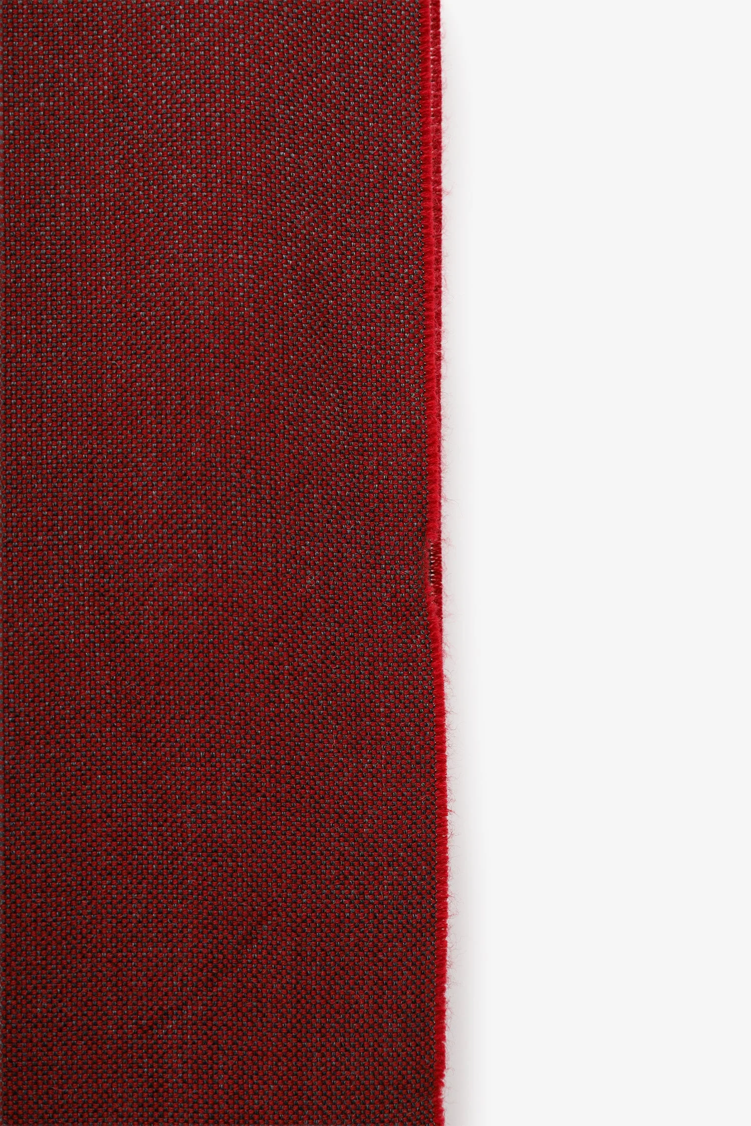 Gucci Red Wool GG Monogram Scarf - Image 4