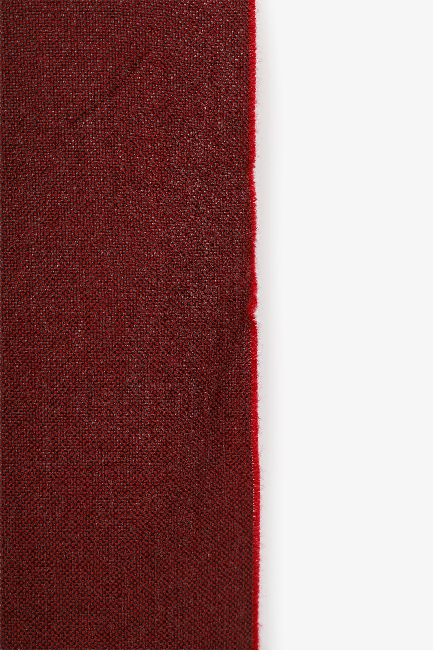 Gucci Red Wool GG Monogram Scarf - Image 5