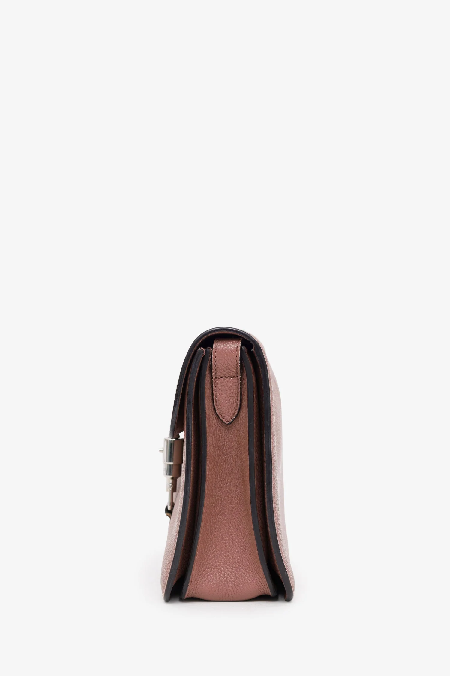 Gucci Rose Quartz Leather Piston Lock Jackie Crossbody Bag - Image 4