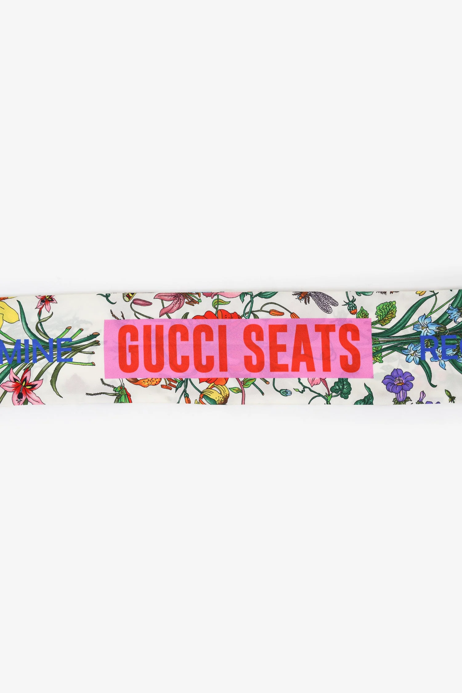 Gucci Silk Blooms Print Twilly - Image 5