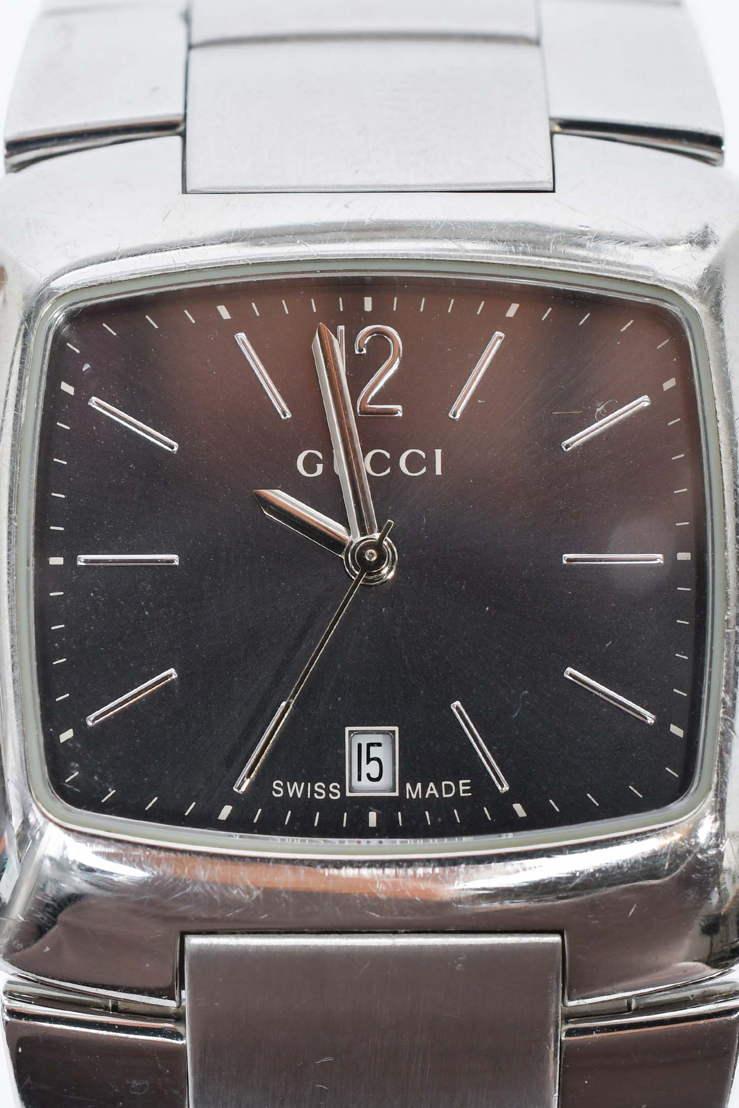 Gucci Stainless Steel 8500M Quartz Movement Watch - Image 5