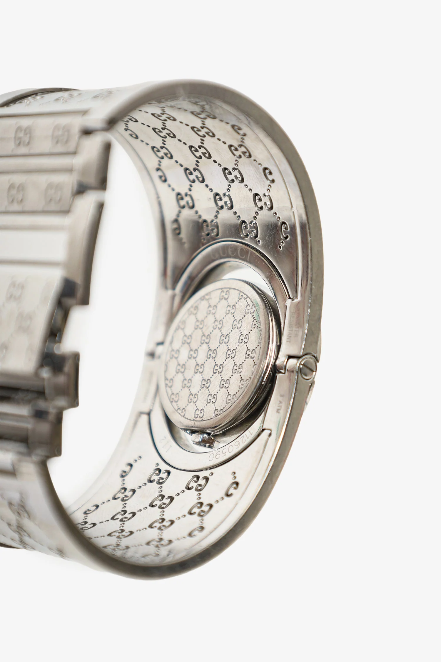 Gucci Stainless Steel/Diamond 'GG' Twirl Watch - Image 4