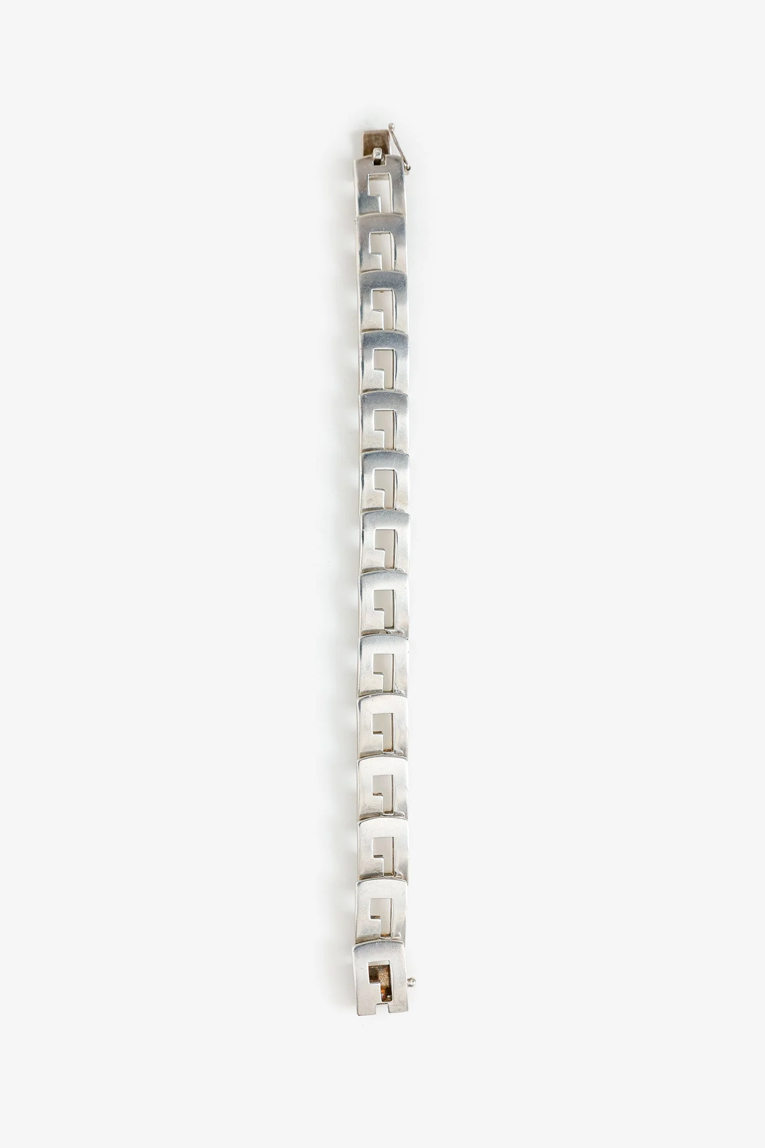 Gucci Sterling Silver G-Logo Link Chain Bracelet - Image 3
