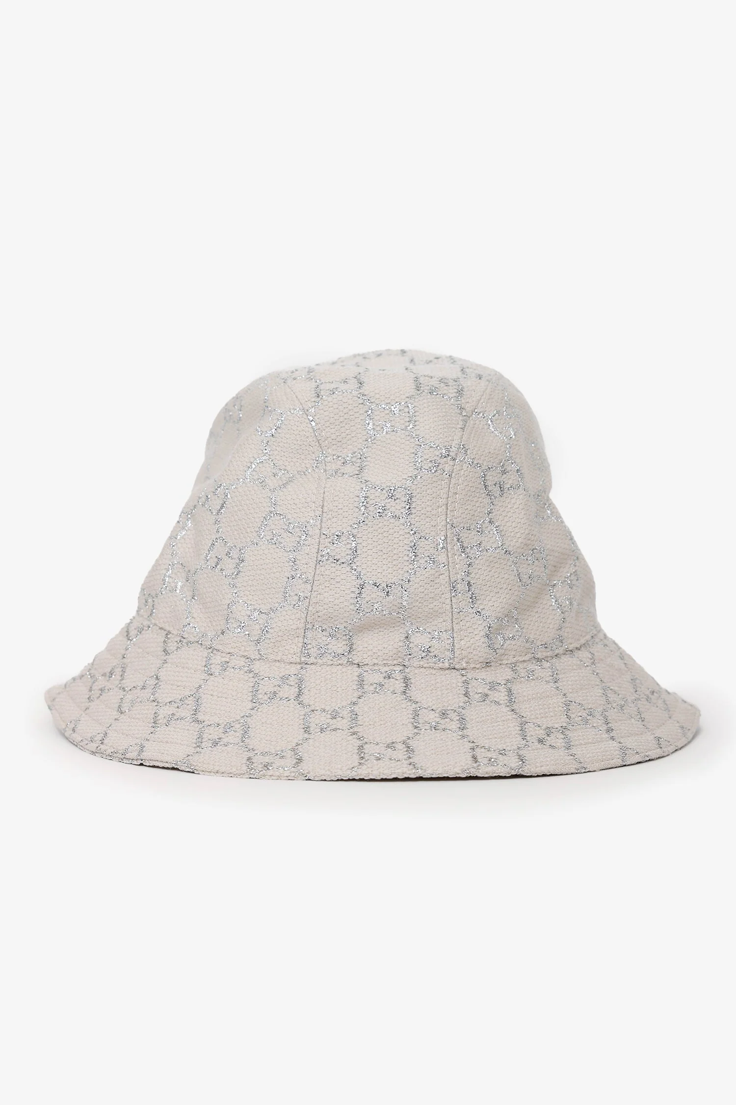 Gucci White Canvas Bucket Hat - Image 2