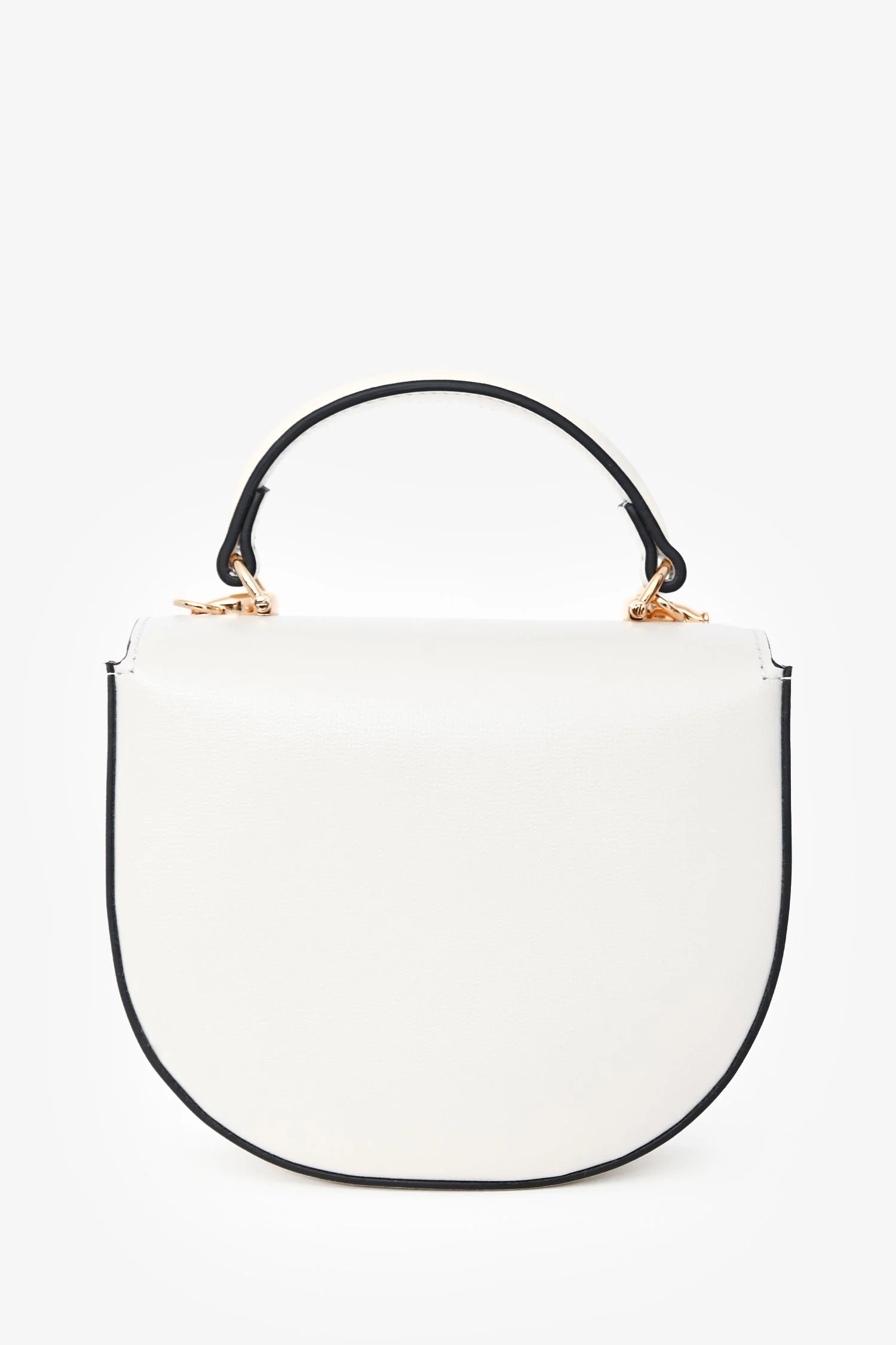 Gucci White Leather 'Horsebit 1955' Mini Crossbody Bag - Image 3