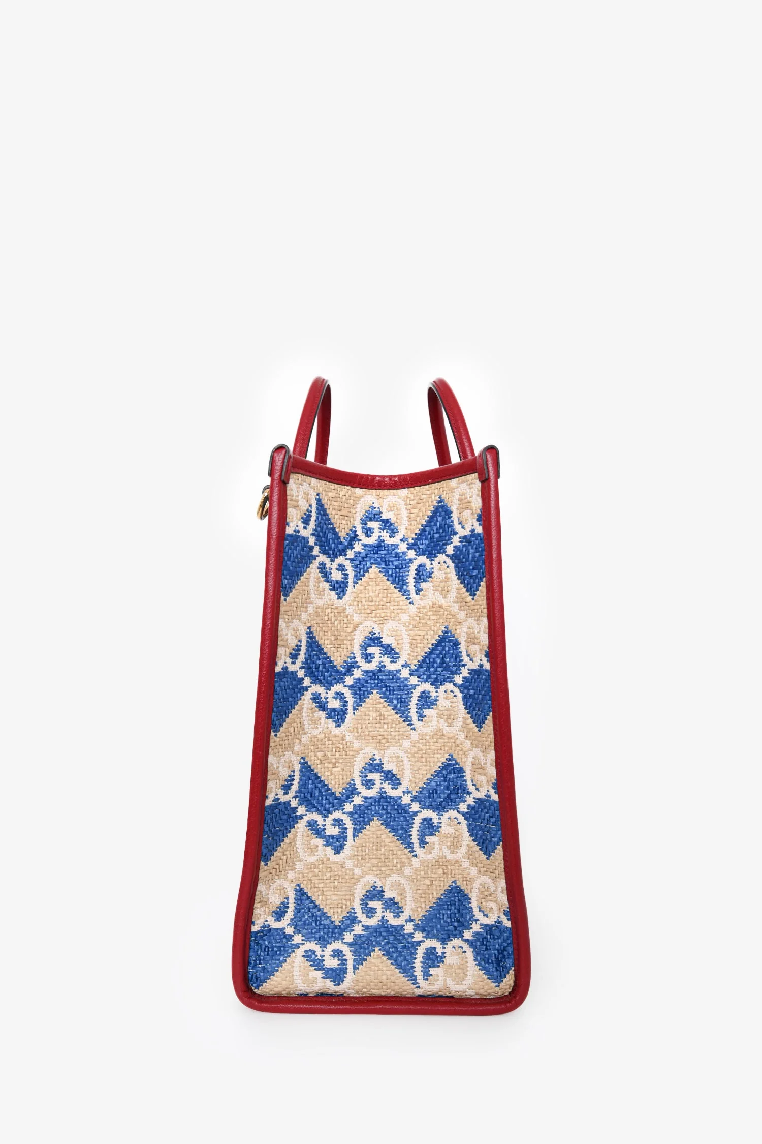 Gucci X Hamptons Limited Edition Canvas GG Tote with Strap - Image 3