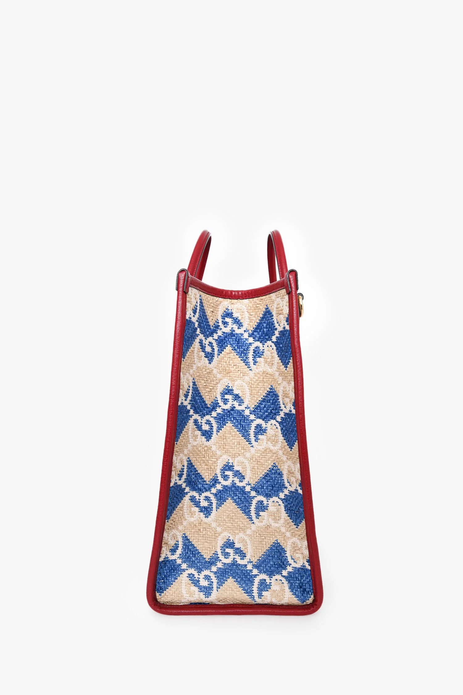 Gucci X Hamptons Limited Edition Canvas GG Tote with Strap - Image 4