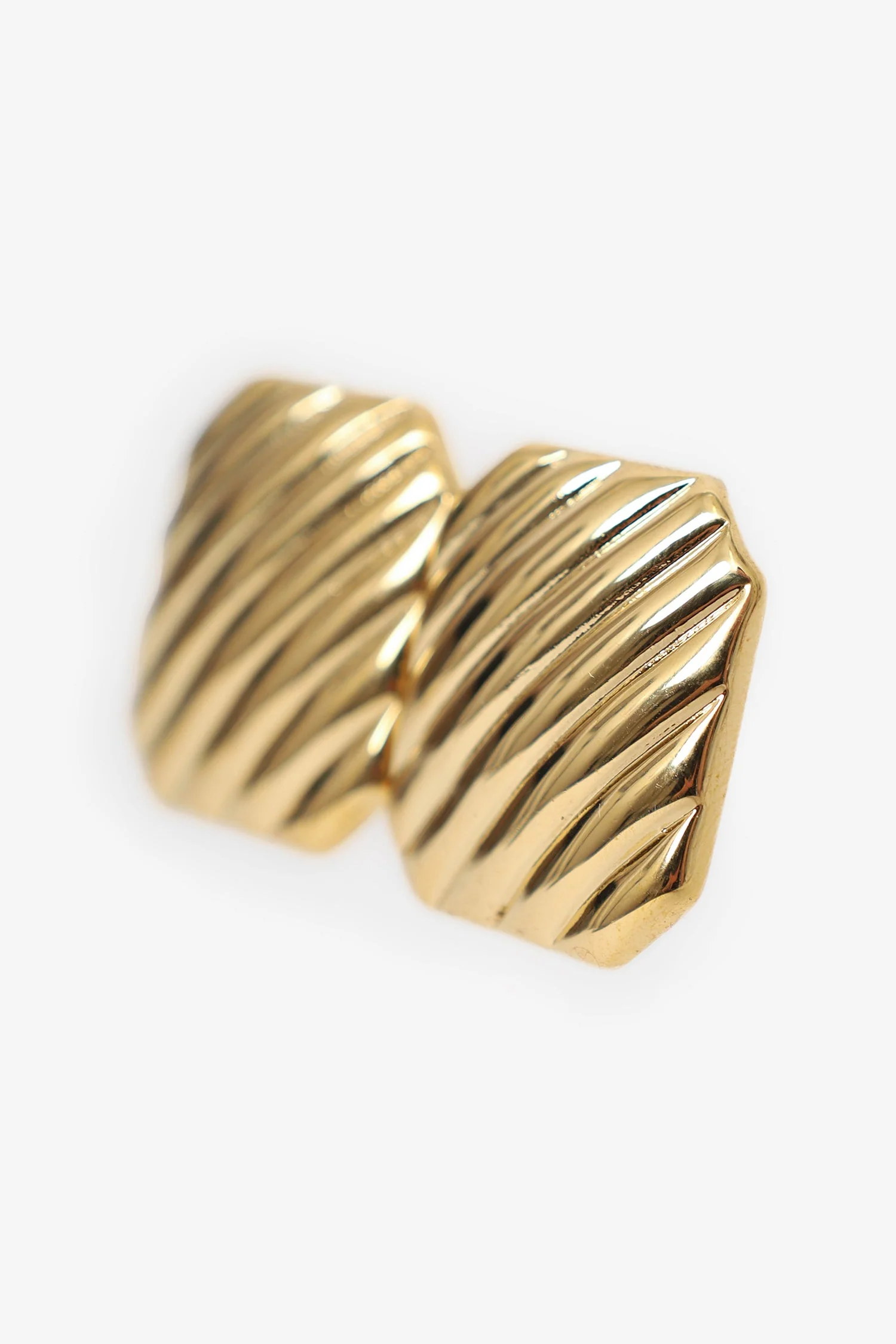 Heaven Mayhem Gold-Toned Treat Earrings - Image 2