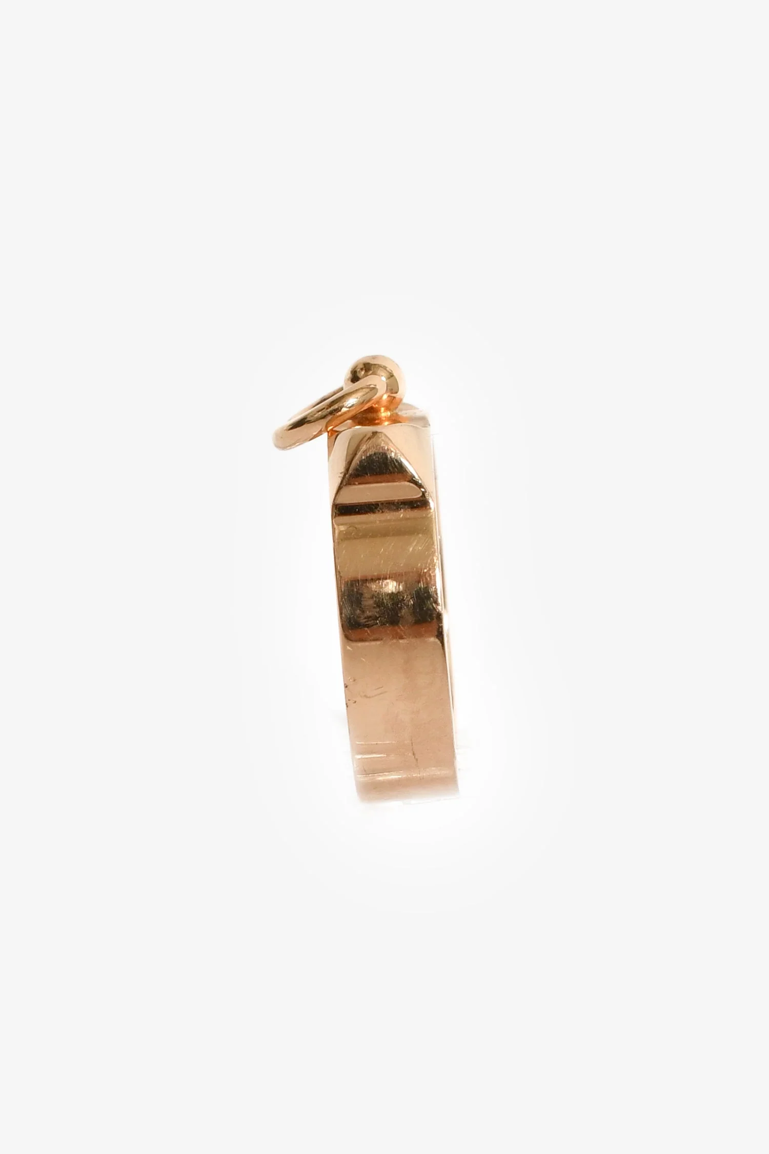 Hermès 18K Rose Gold 'Collier De Chien' Small Model Ring Size 50 - Image 2
