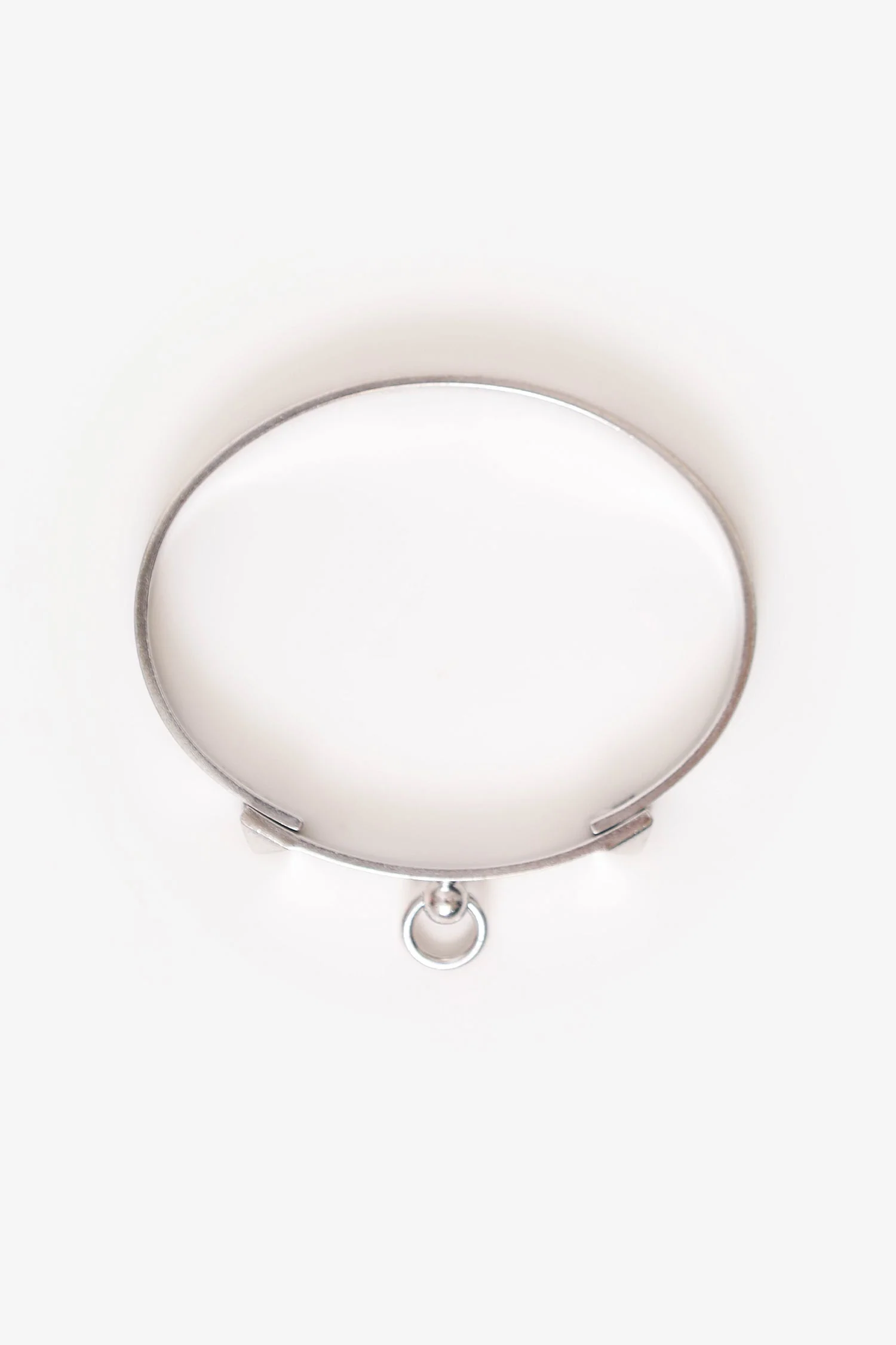 Hermès 18K White Gold Collier de Chien Bracelet - Image 5