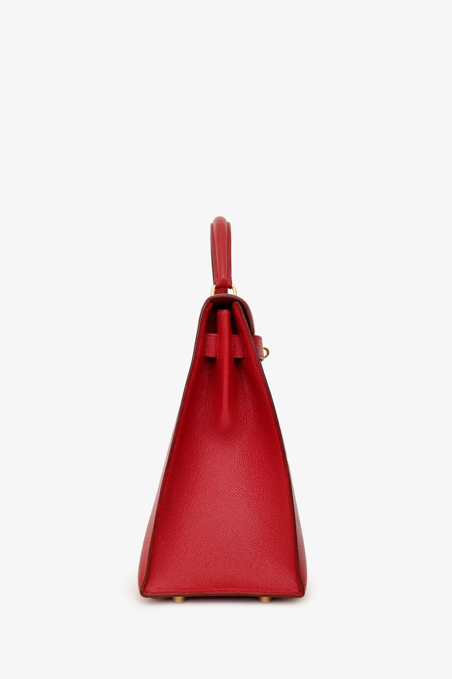 Hermès 1994 Red Epsom Kelly 32 GHW with Strap - Image 3