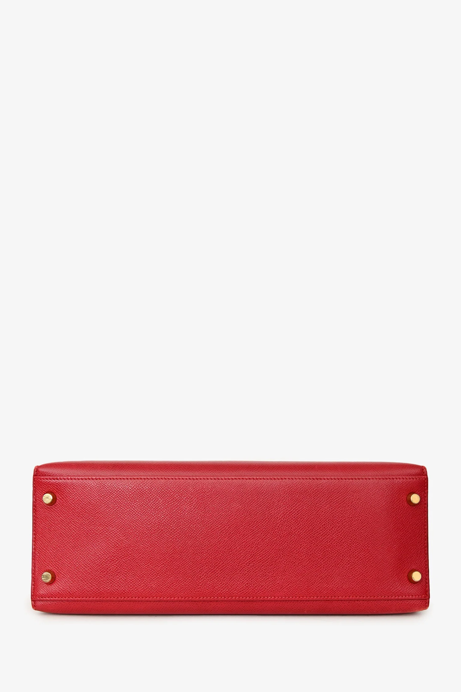Hermès 1994 Red Epsom Kelly 32 GHW with Strap - Image 5