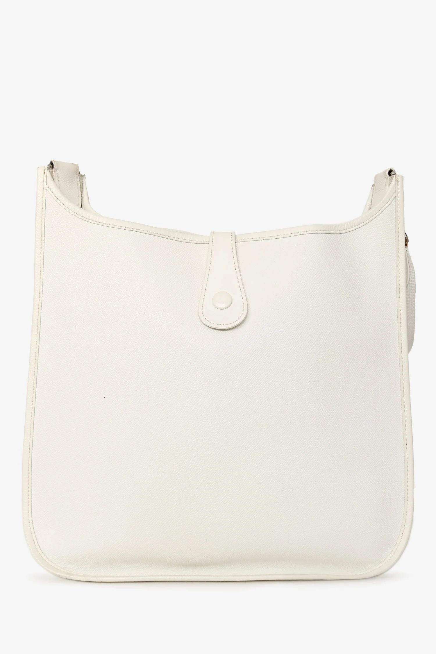 Hermes 2006 White Epsom Evelyn 33 - Image 2