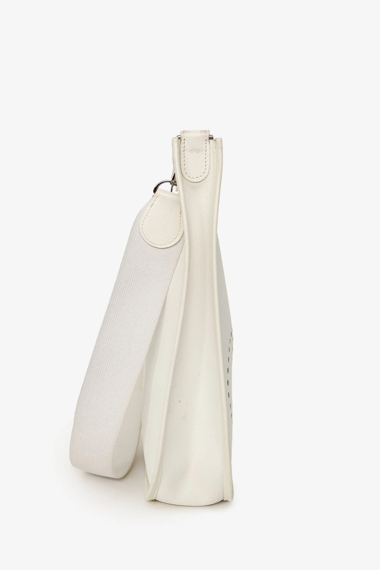 Hermes 2006 White Epsom Evelyn 33 - Image 4