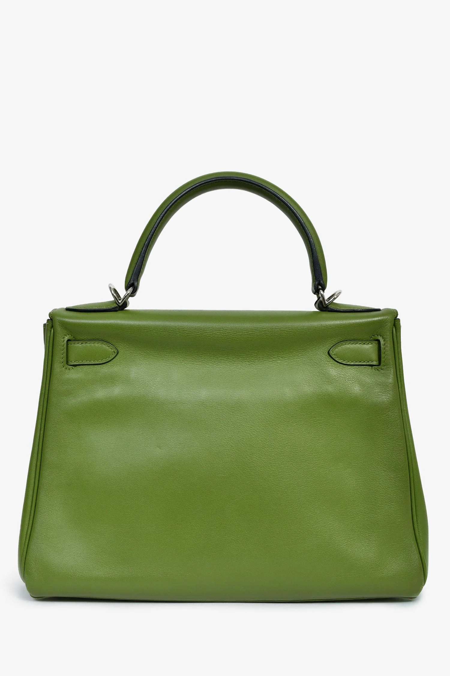Hermès 2009 Green Pelouse Swift Leather Retourne Kelly 28 - Image 2